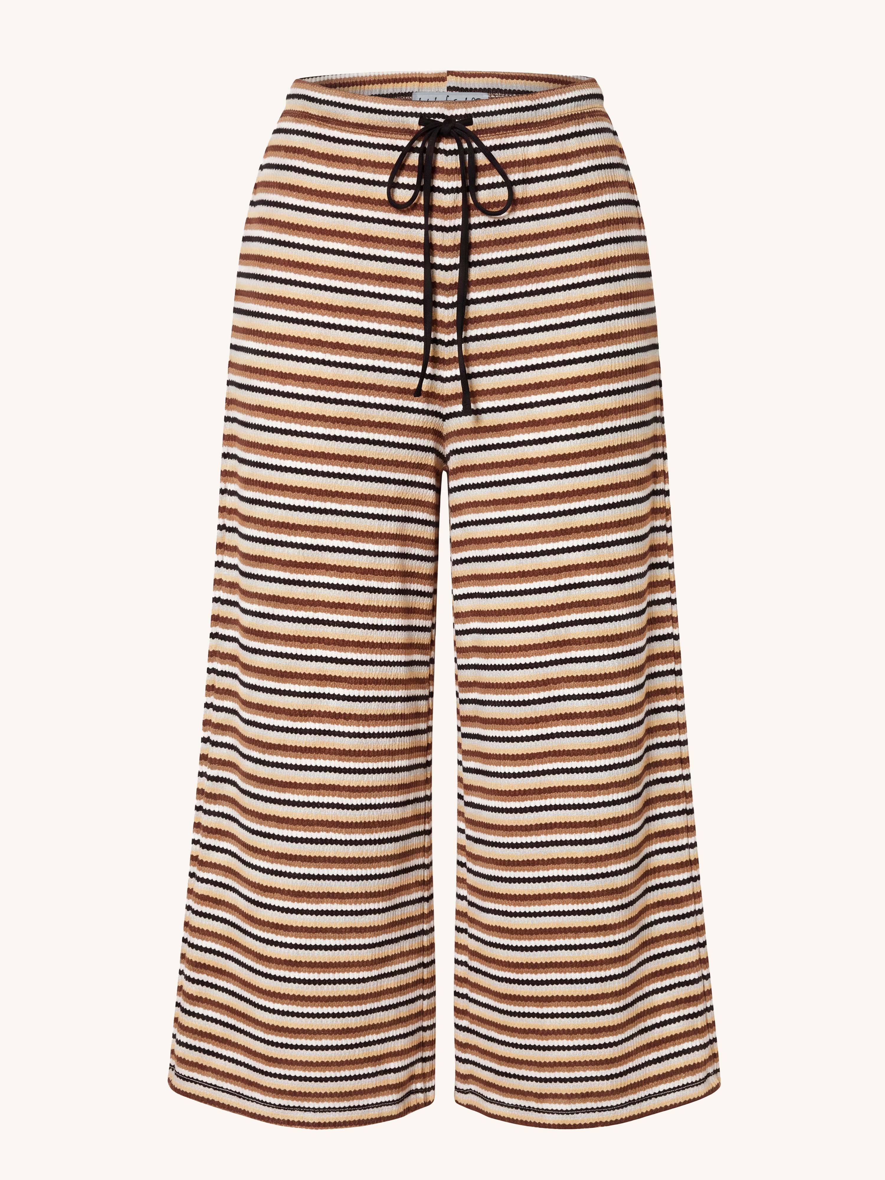 Creme/Stripes Schoko