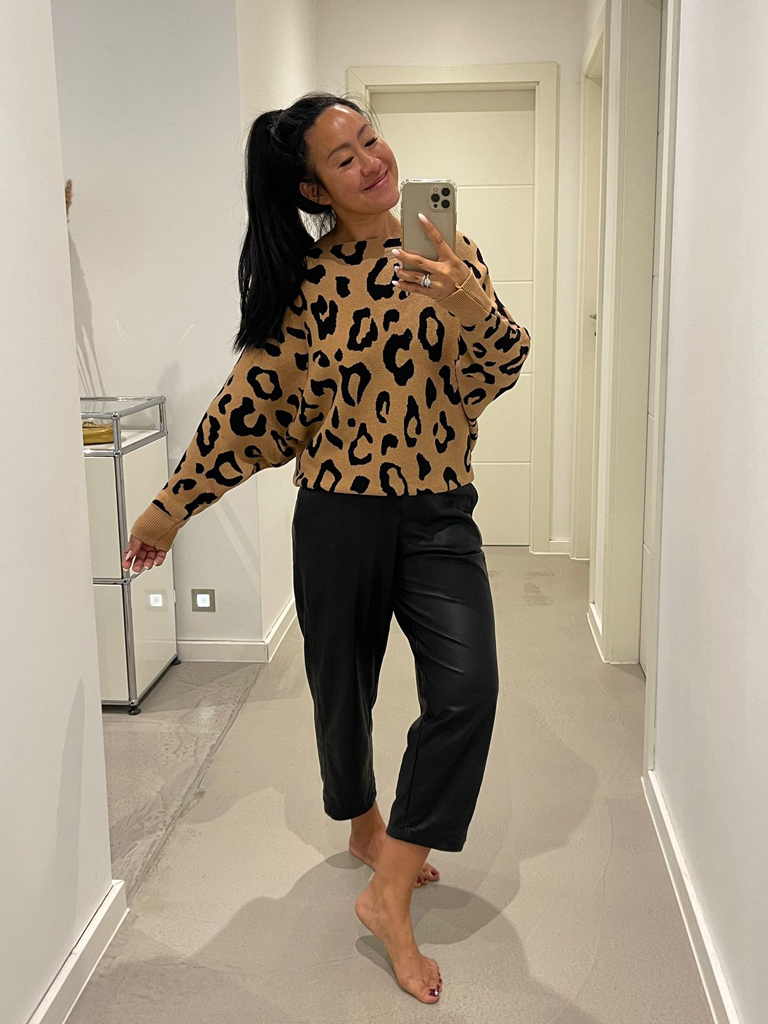 Pullover mit Fledermausärmeln - Leo Camel