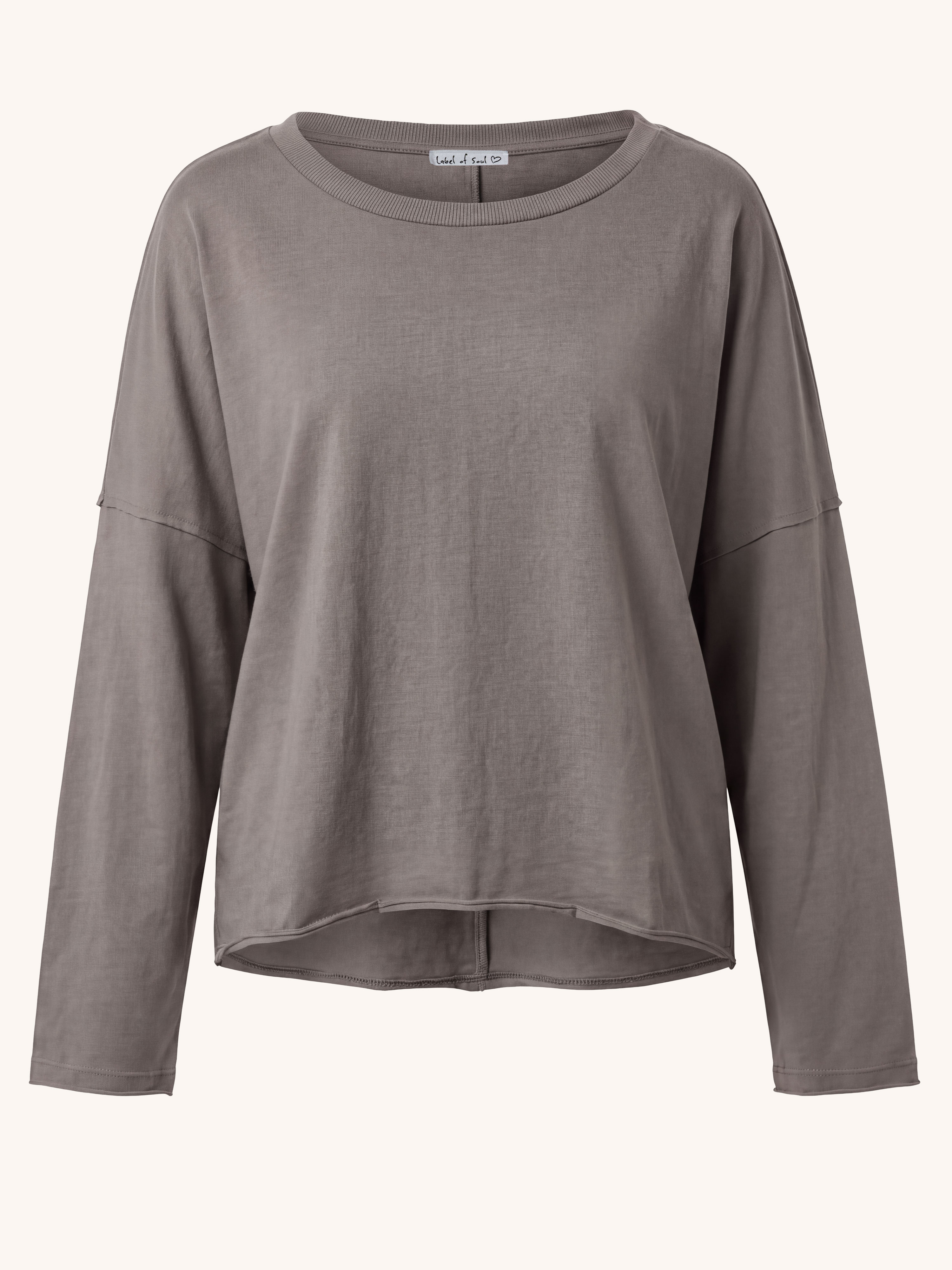 Basic Oversize Loungewear Shirt - Fango