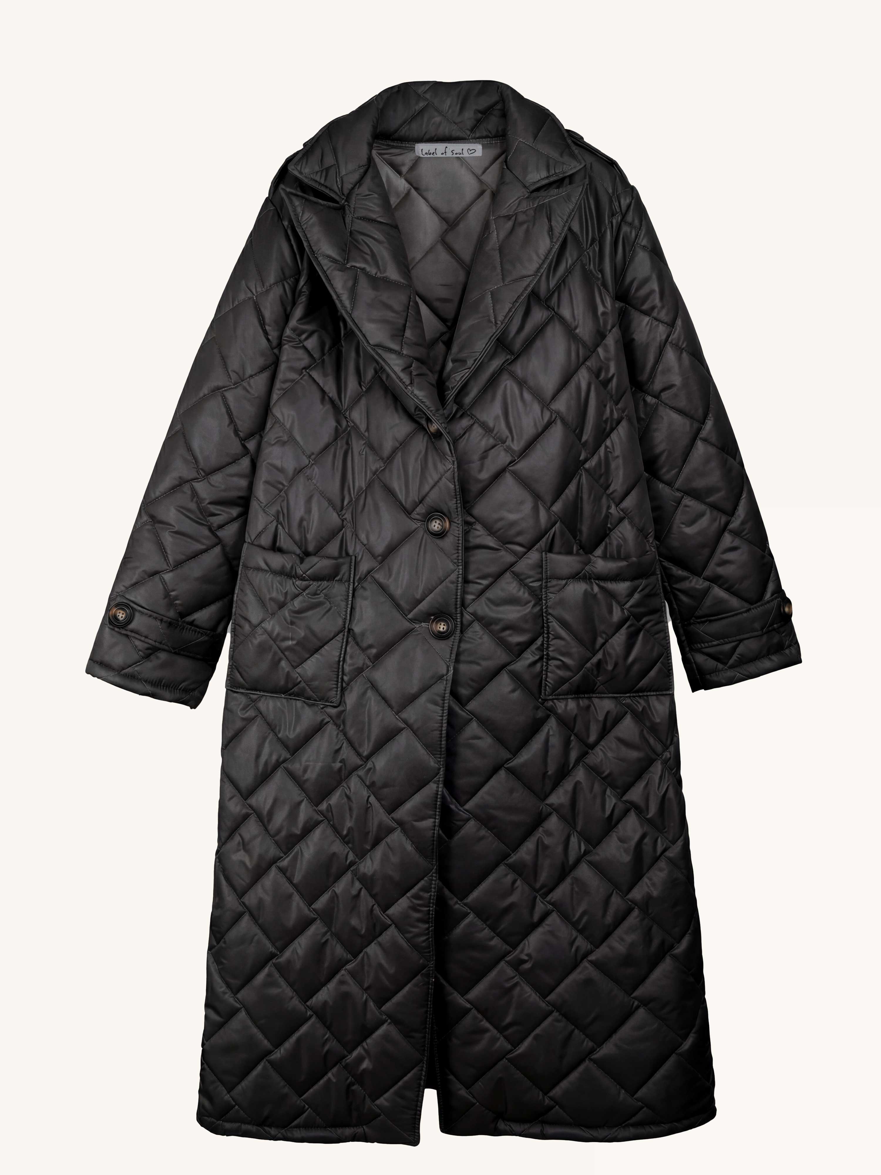 Leichter Trenchcoat - Schwarz