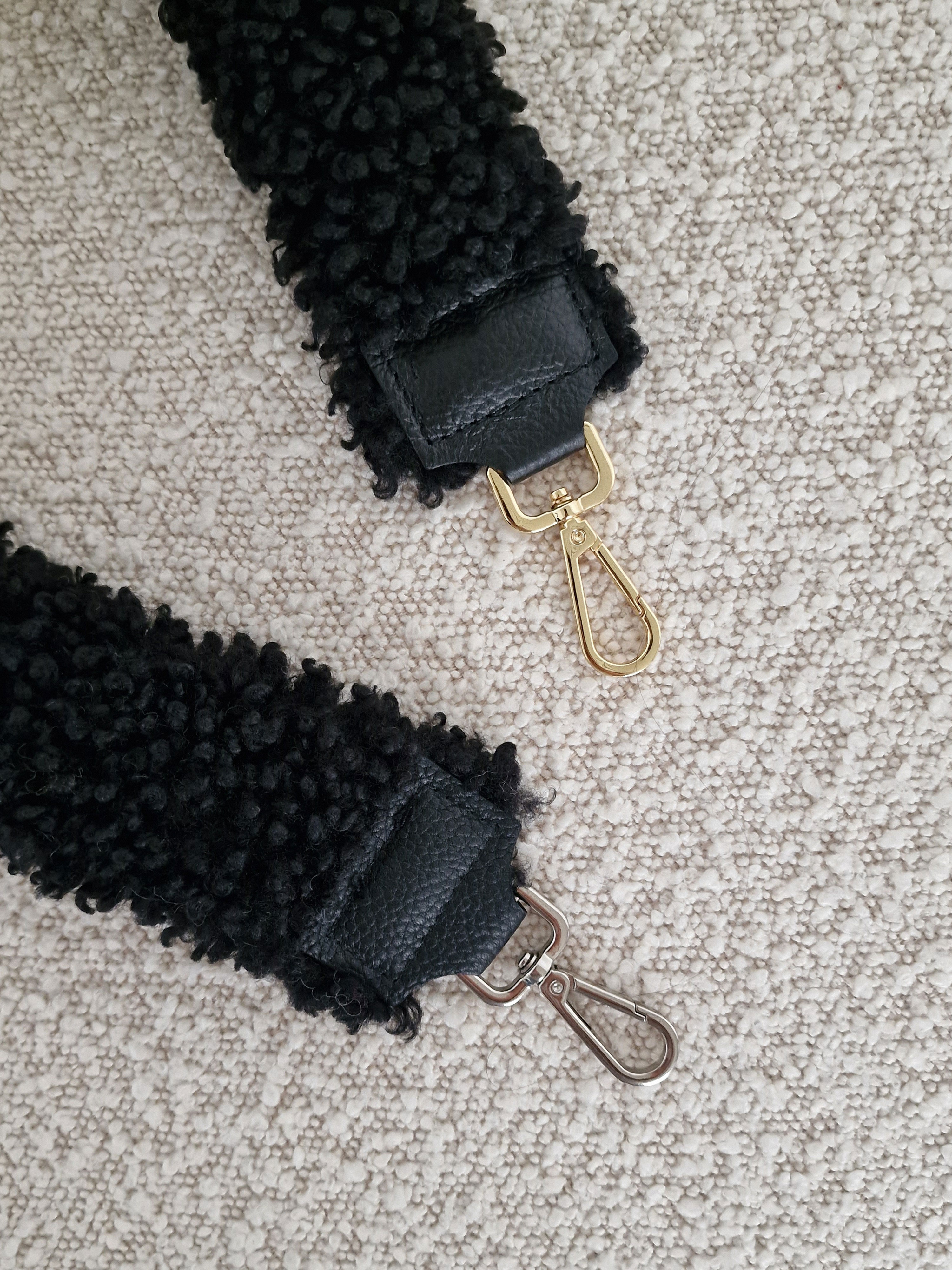 Teddylook Taschengurt - Schwarz Gold