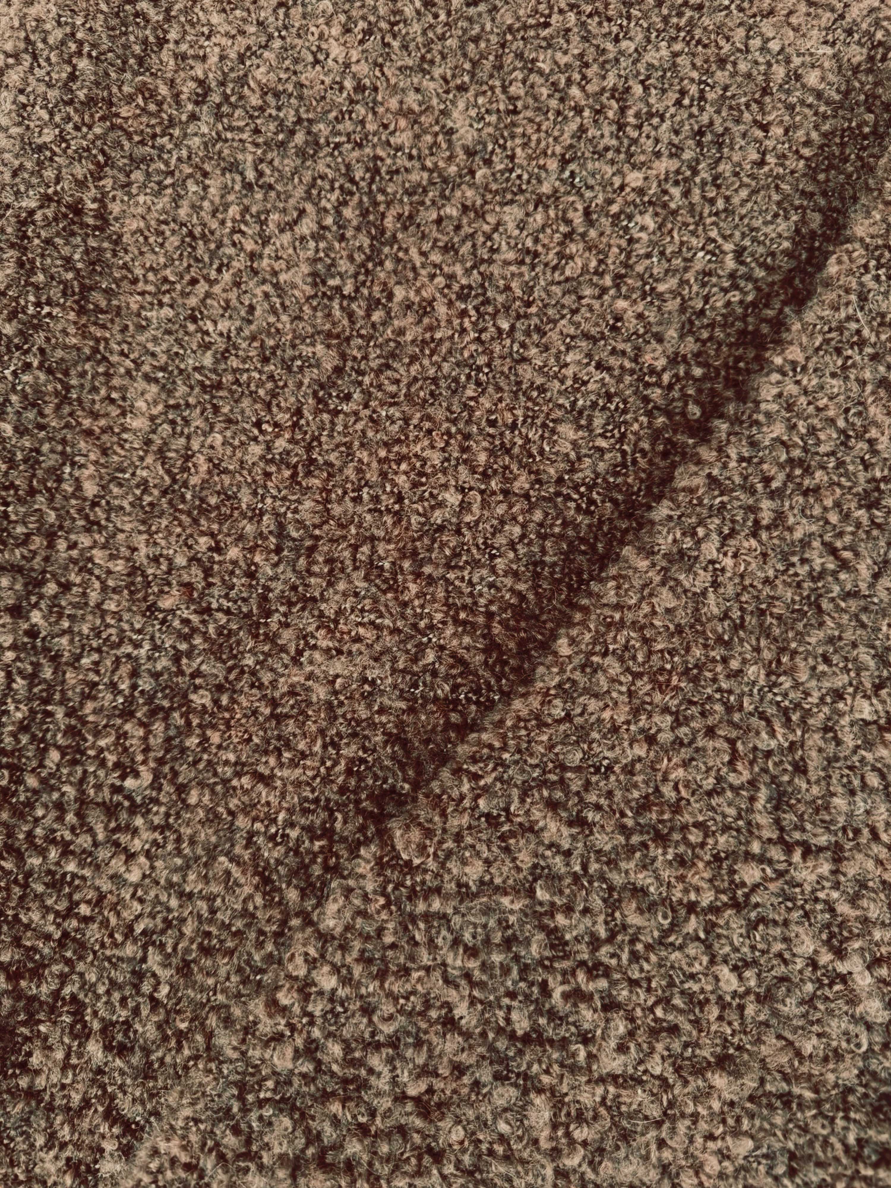 Oversize Bouclé Pullunder - Fango