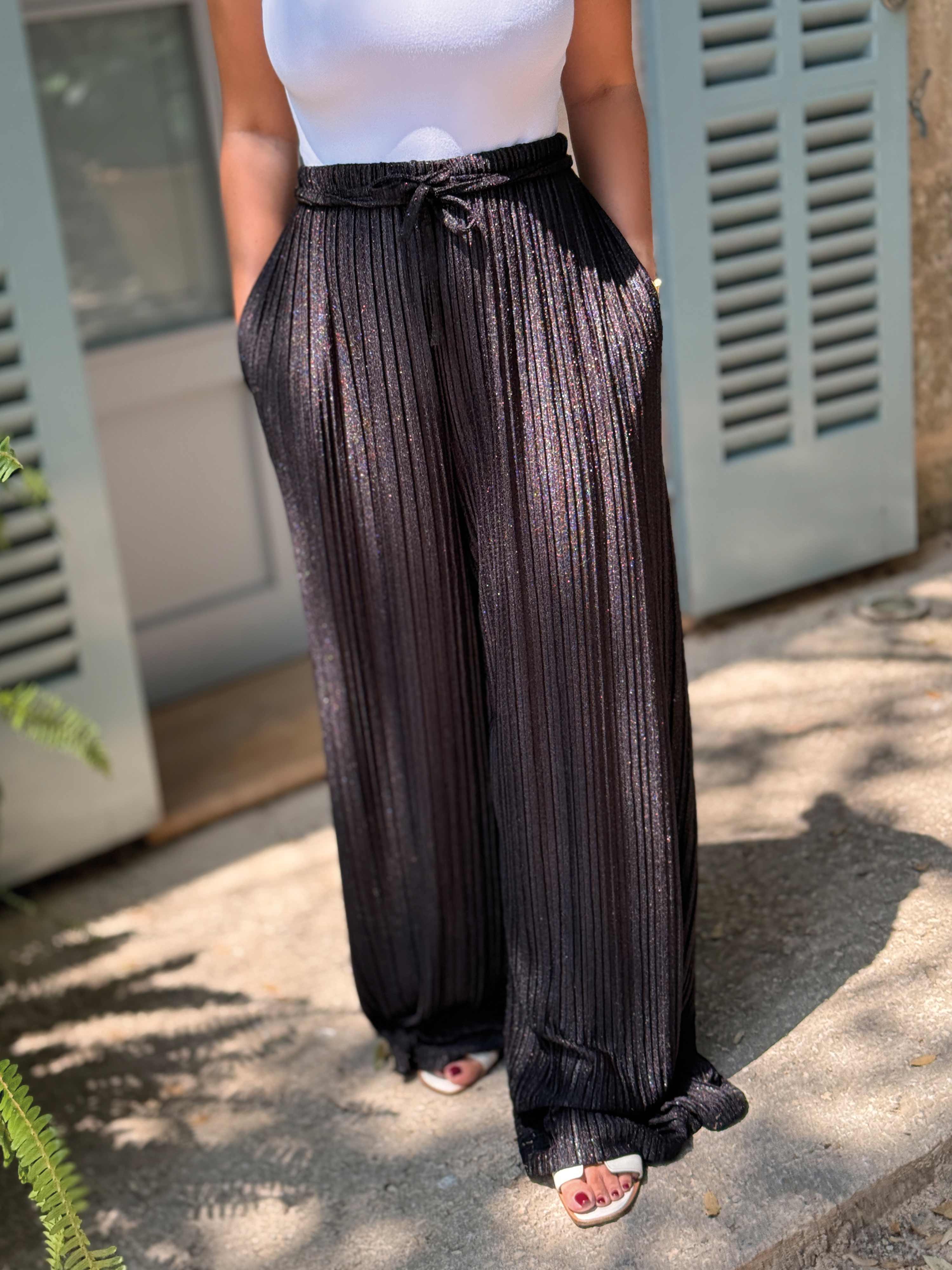 Palazzo Oversize Hose - GLAMOURÉ - Noir Palazzo Oversize Hose - GLAMOURÉ - Noir