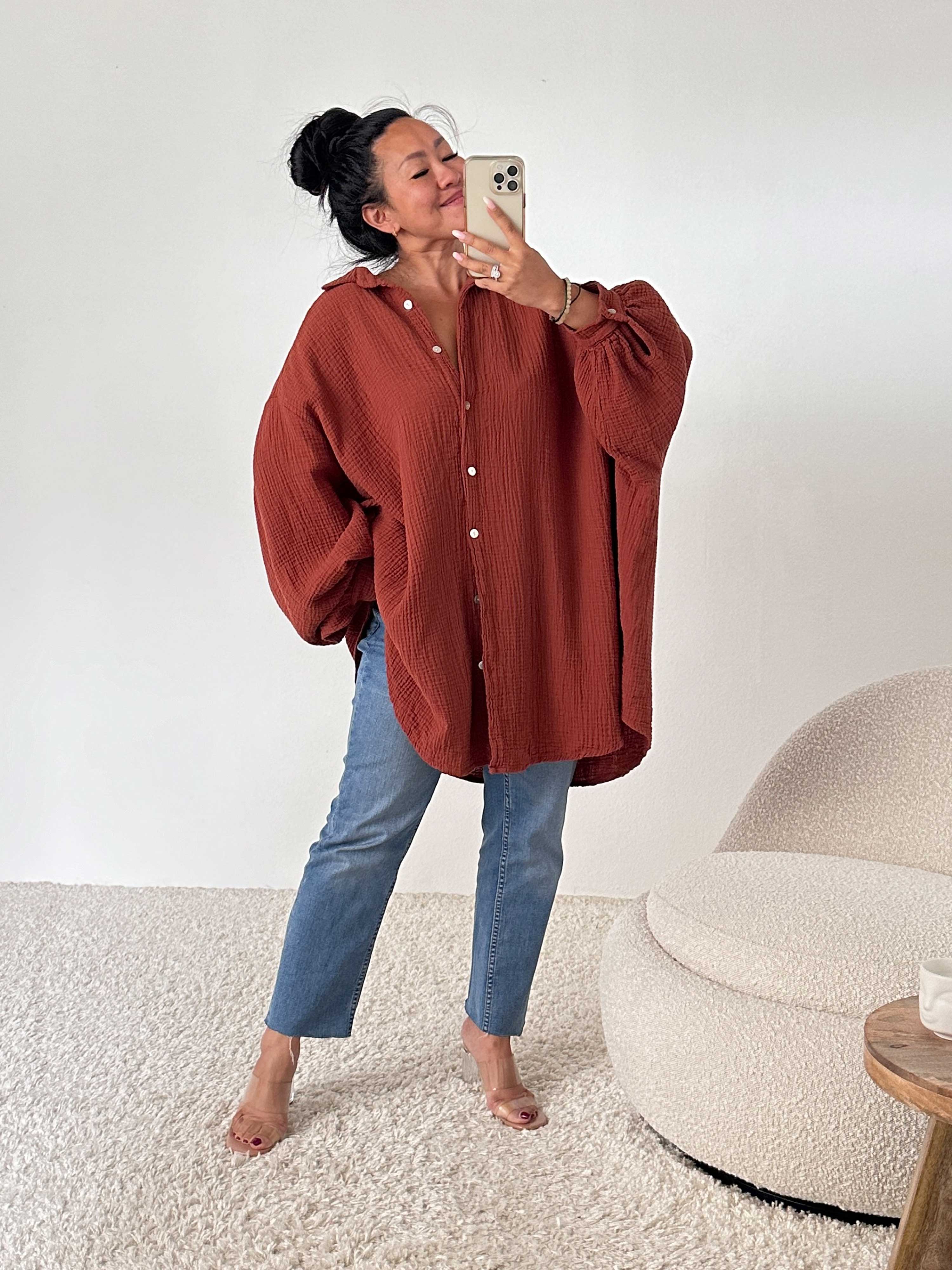 Musselin Bluse C A