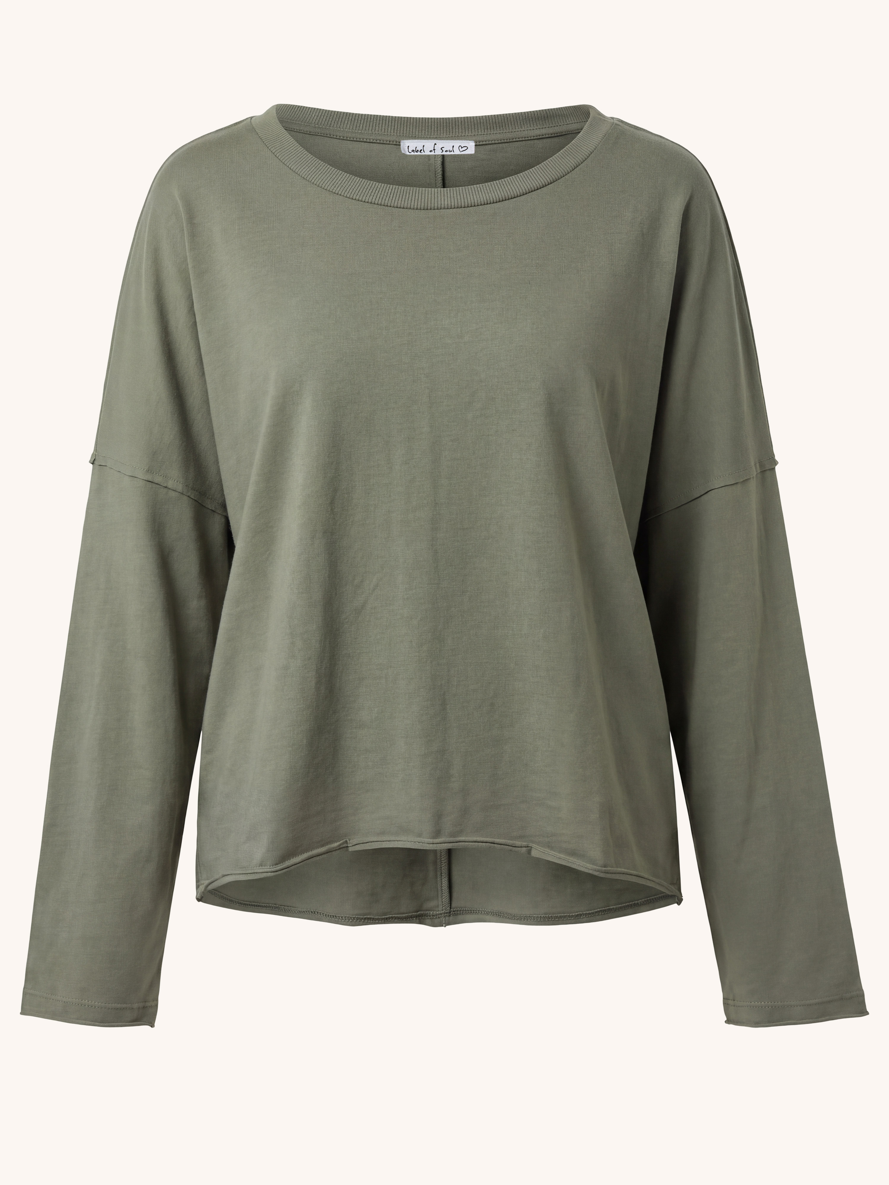 Basic Oversize Loungewear Shirt - Matcha