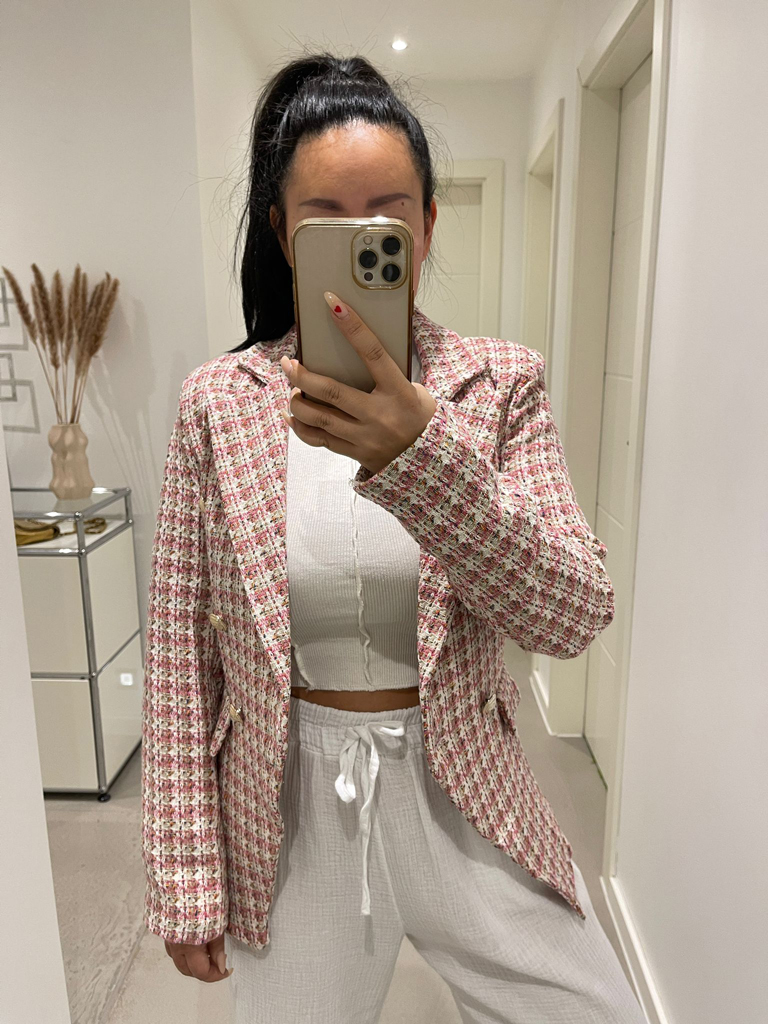 Beige/Pink