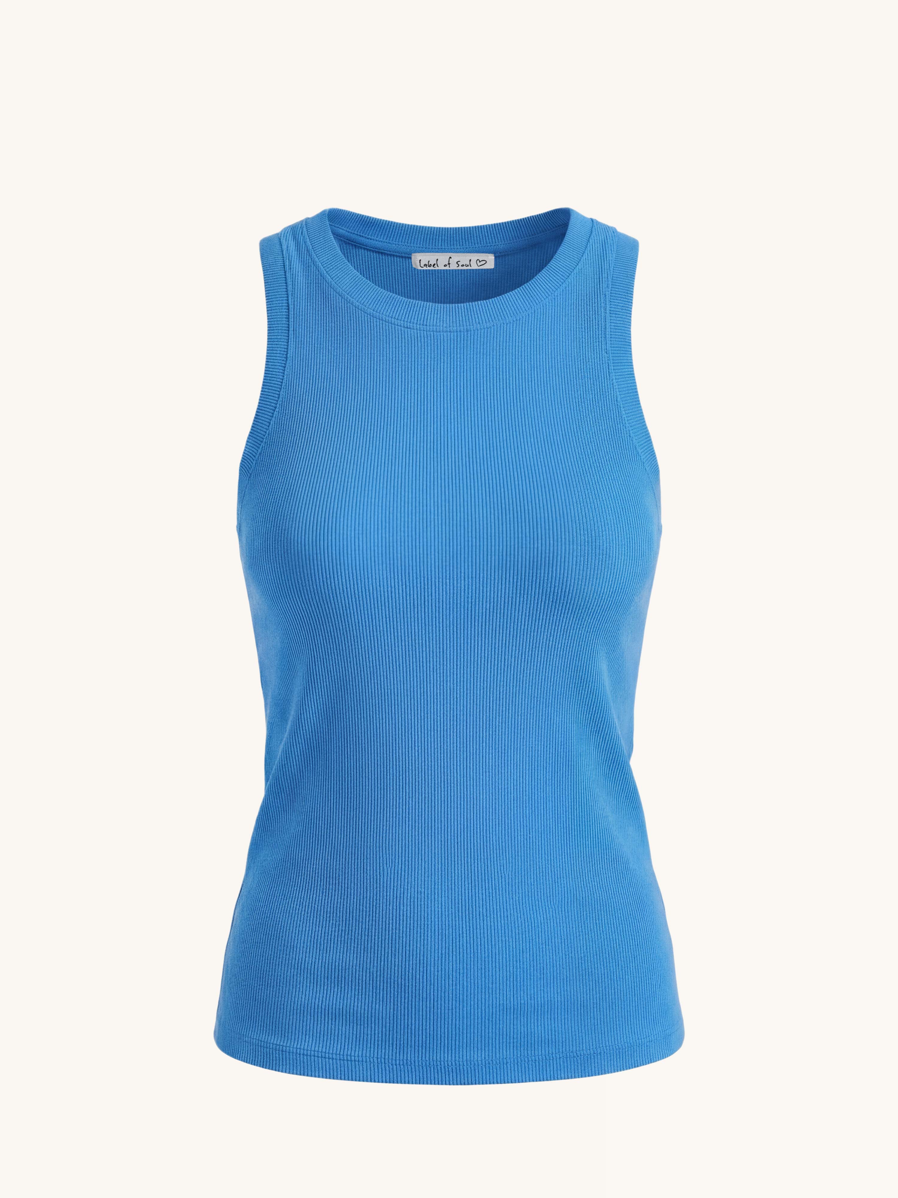 Basic Top - Royalblau