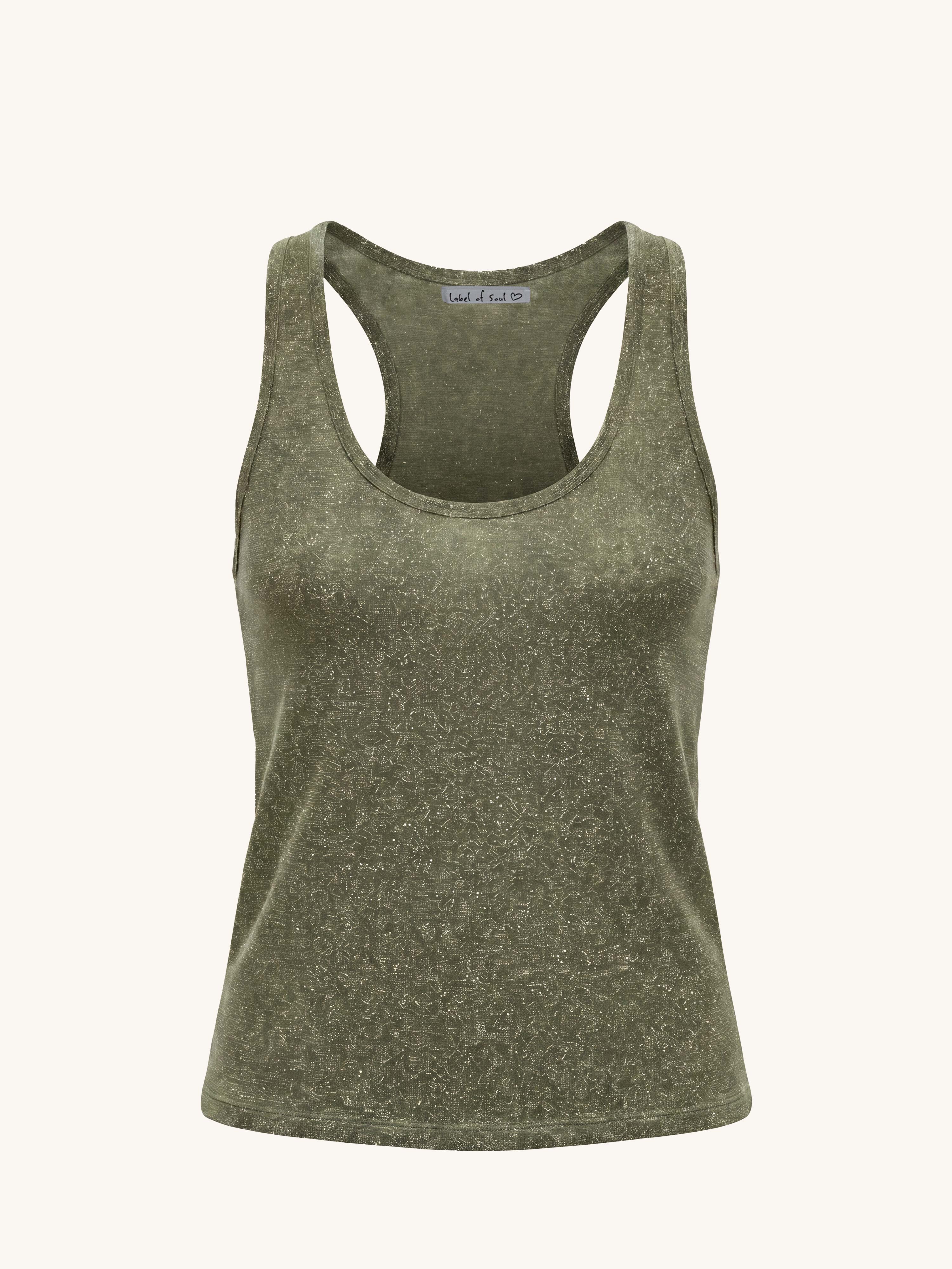 Basic Top - SPARKLE - Olive
