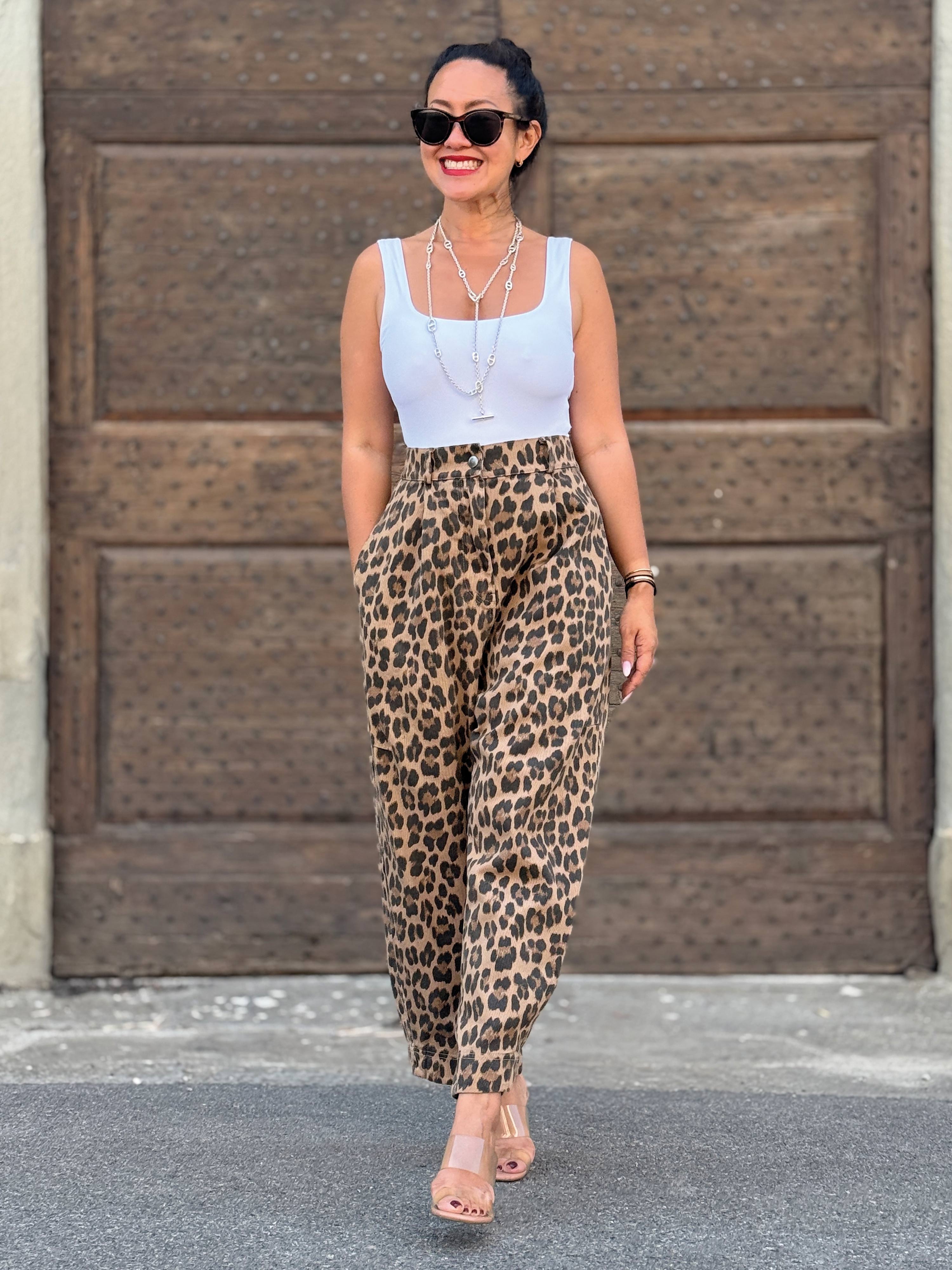 Balloon Jeans Hose - Leo Camello - S
