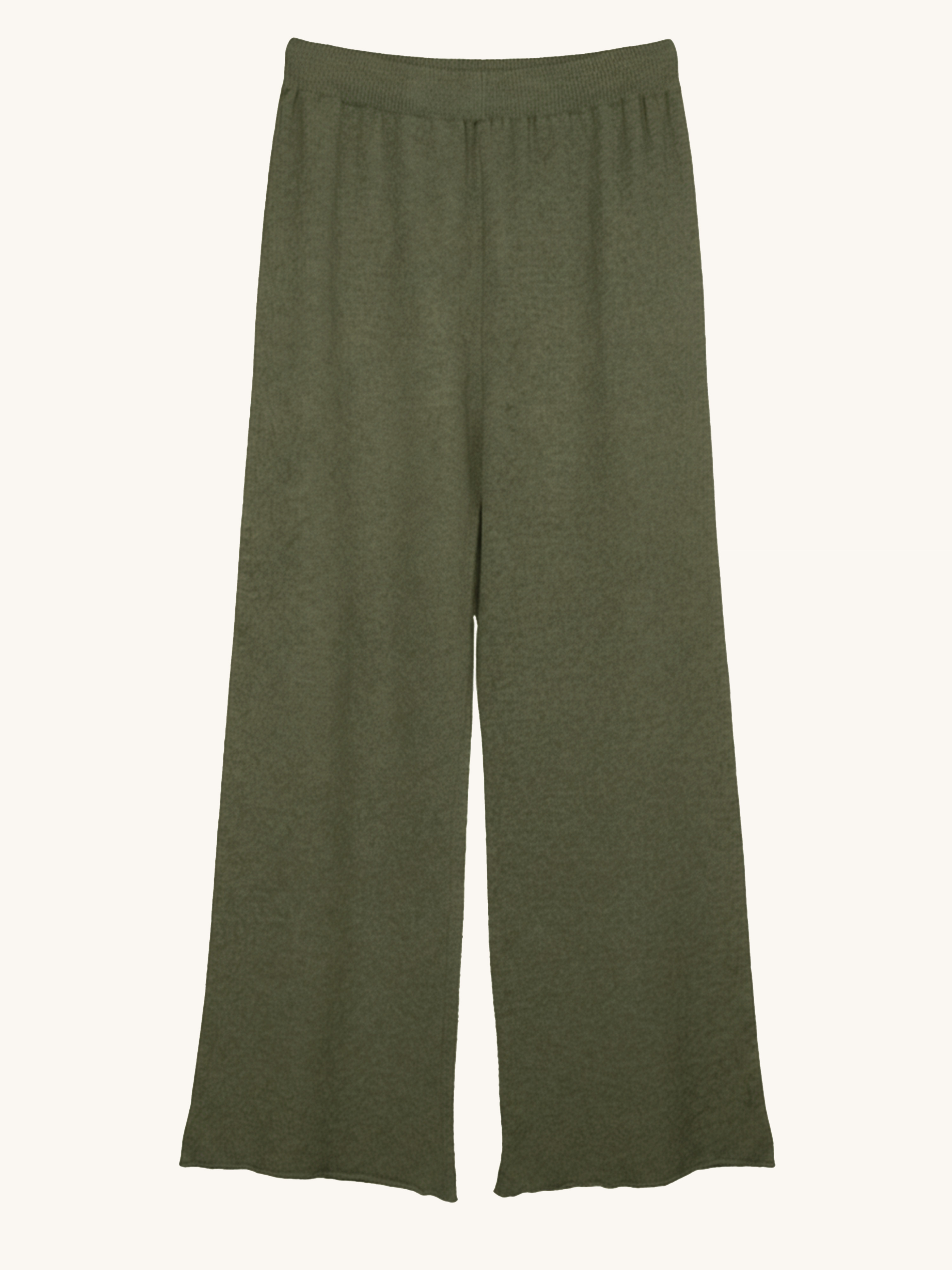 Viskose Strickhose - Olive Viskose Strickhose - Olive