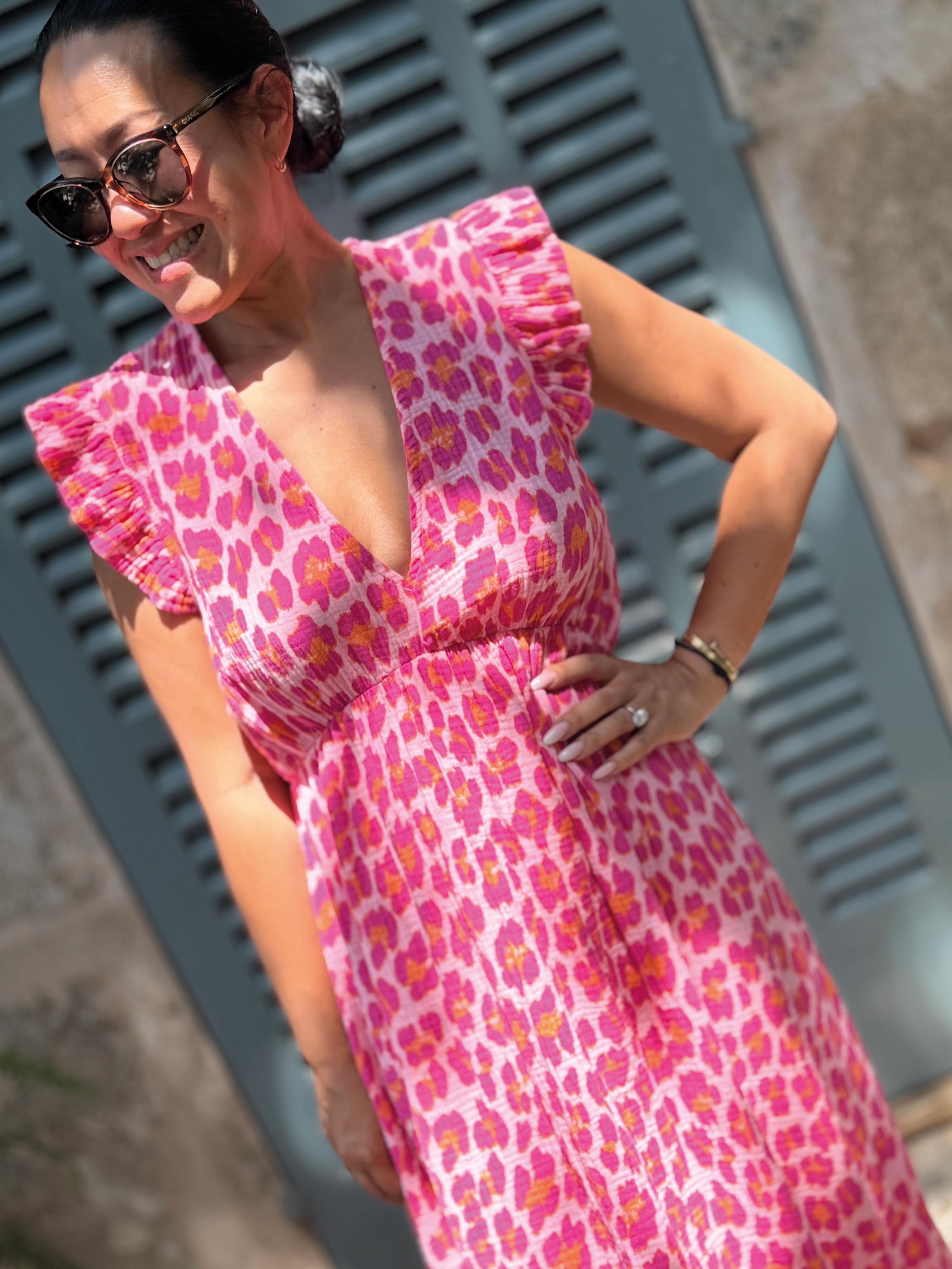 Musselin Kleid Soho - CURVY - LEO Juicy Musselin Kleid Soho - CURVY - LEO Juicy
