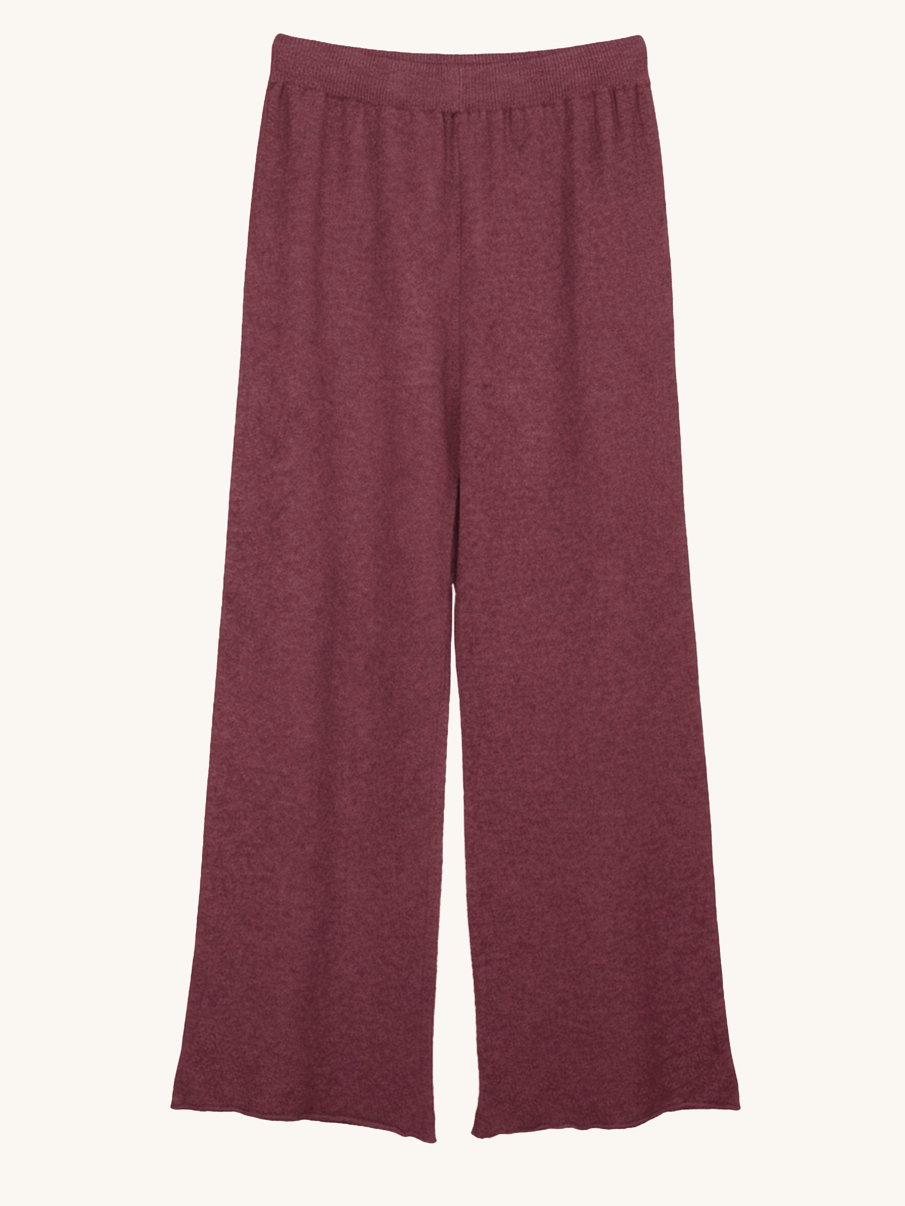 Viskose Strickhose - Burgundy Viskose Strickhose - Burgundy