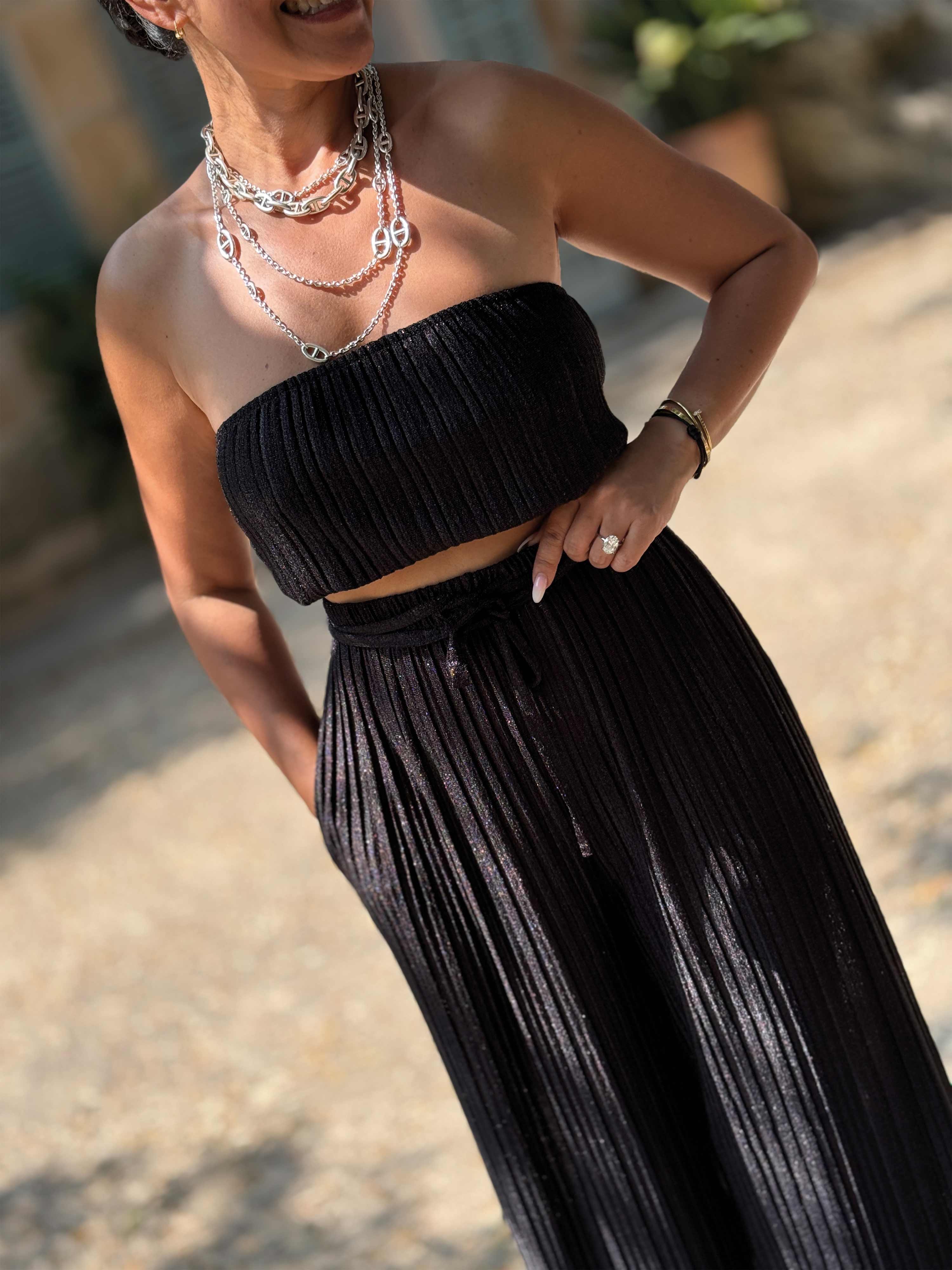 Bandeau Top - GLAMOURÉ - Noir Bandeau Top - GLAMOURÉ - Noir