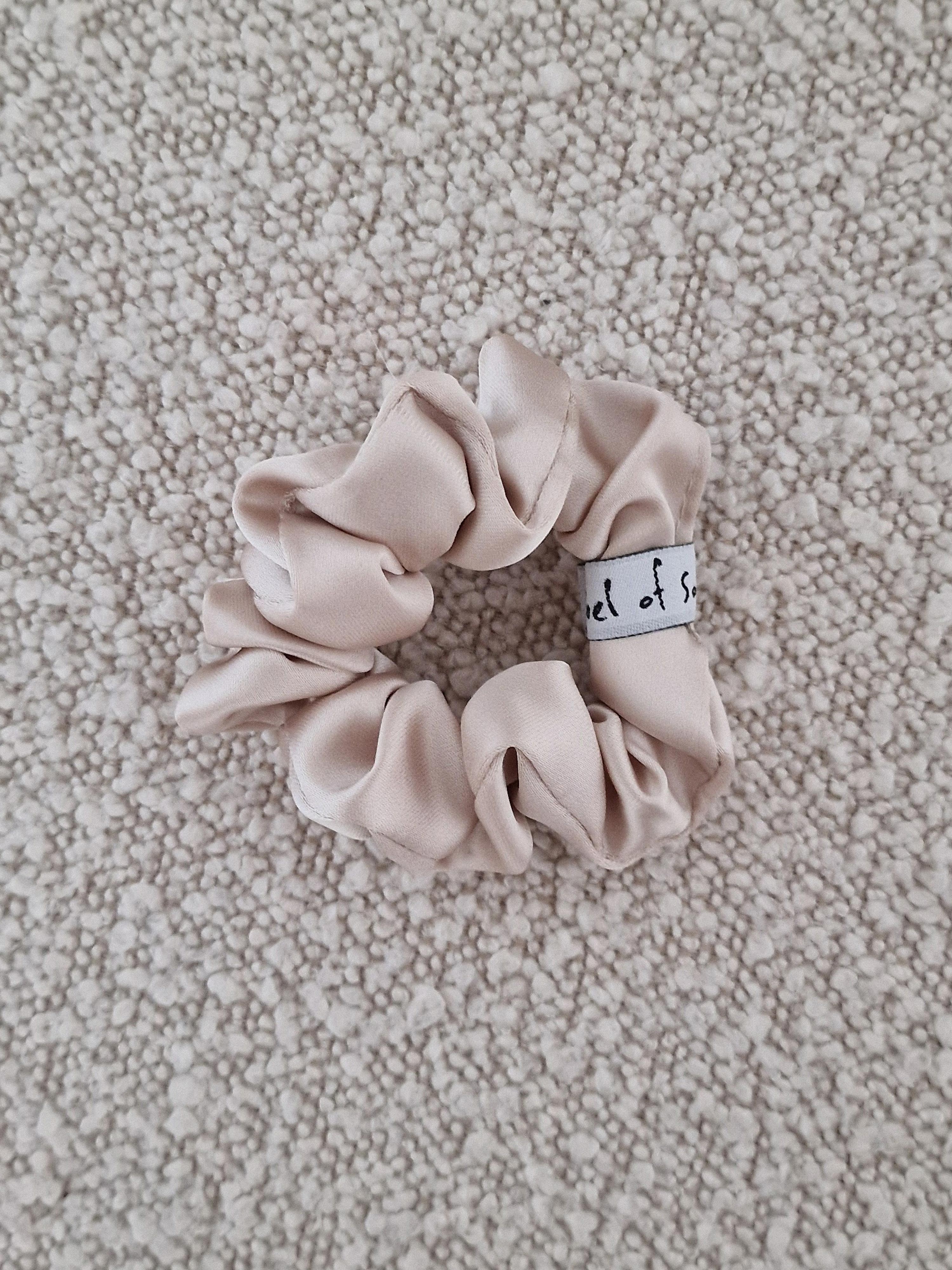 Haargummi - Scrunchie - Champagner