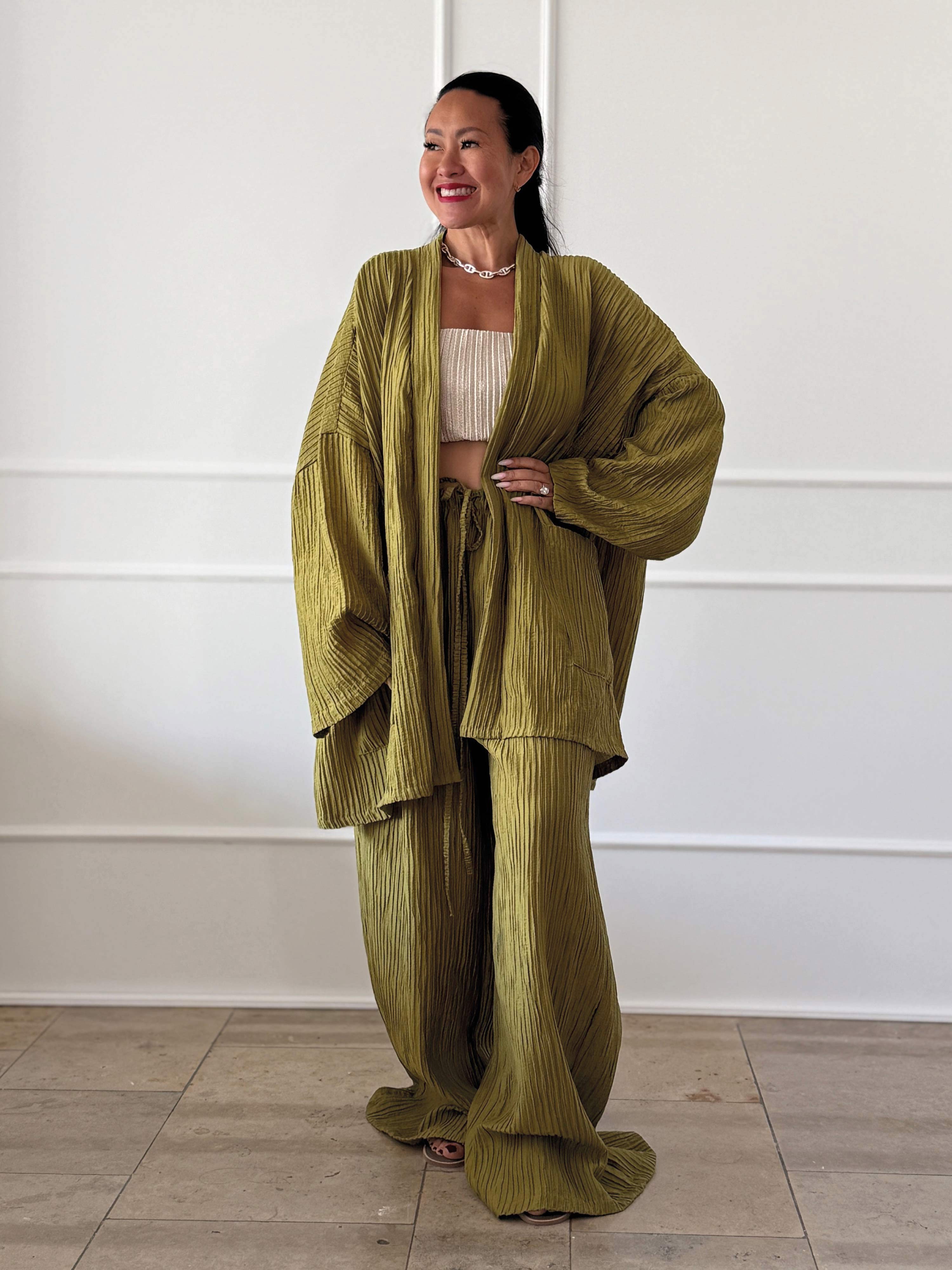 Wickel Kimono Jacke - NOA - Bamboo Wickel Kimono Jacke - NOA - Bamboo