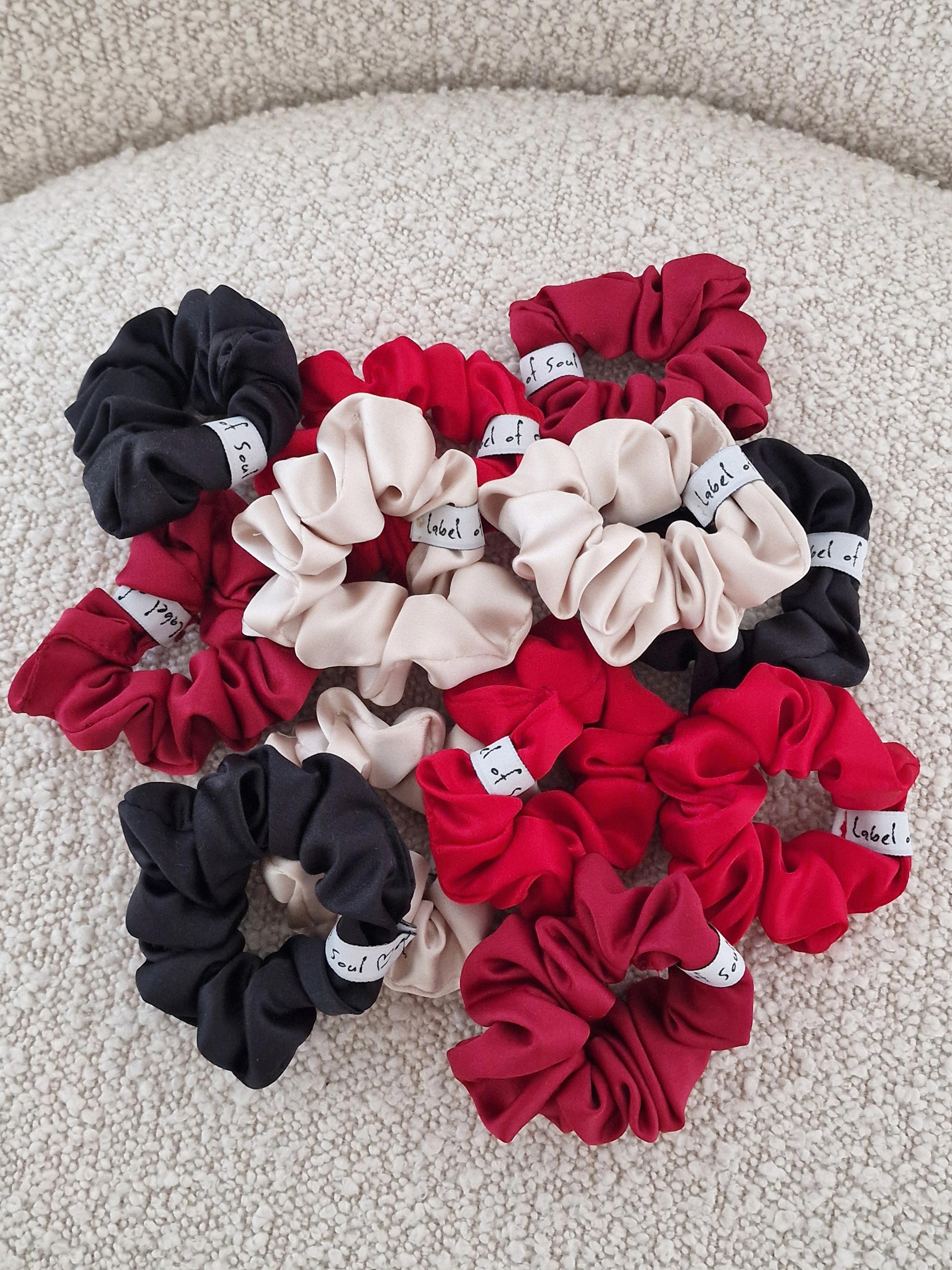 Haargummi - Scrunchie - Burgunder Haargummi - Scrunchie - Burgunder