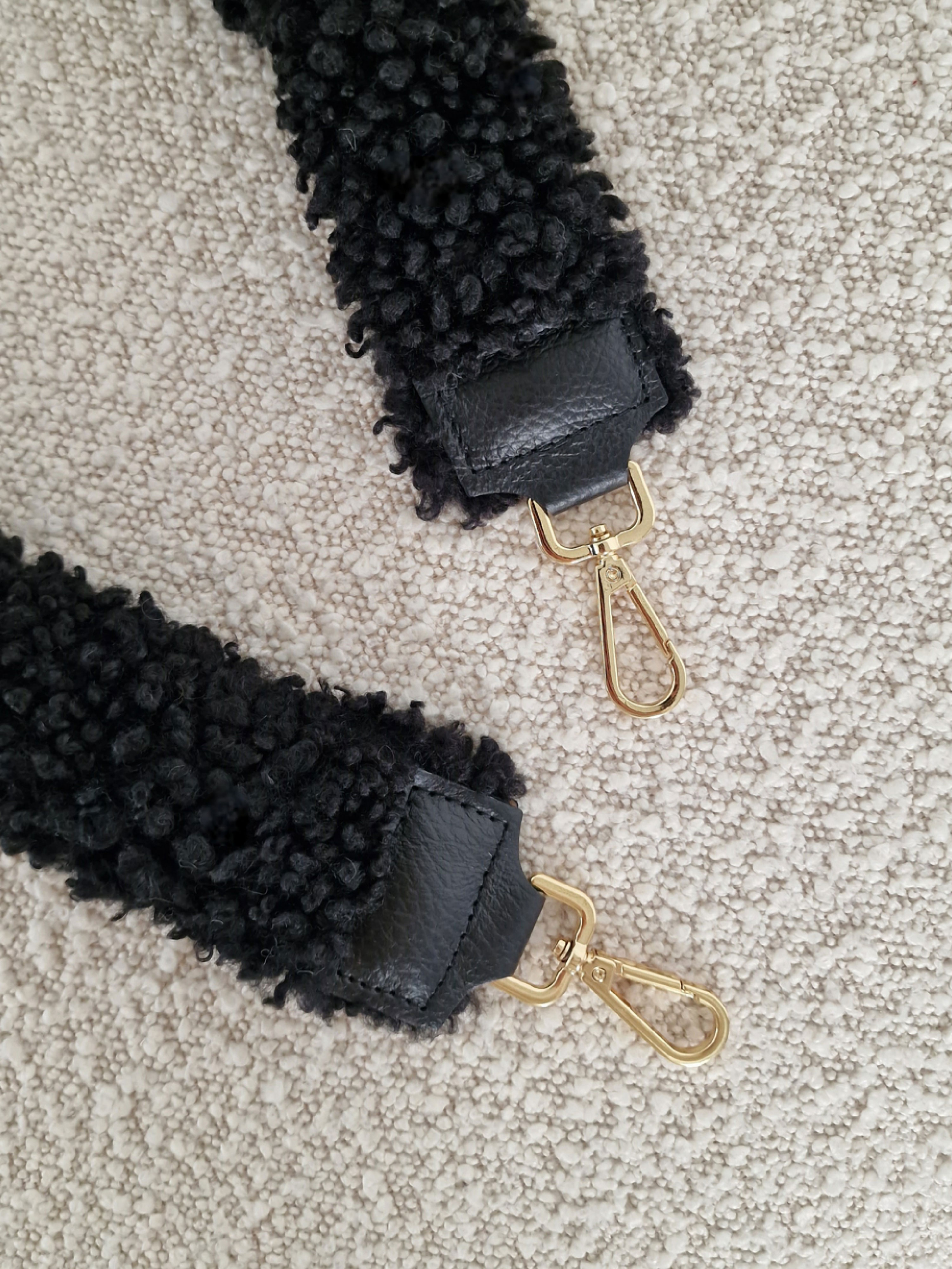 Teddylook Taschengurt - Schwarz Gold