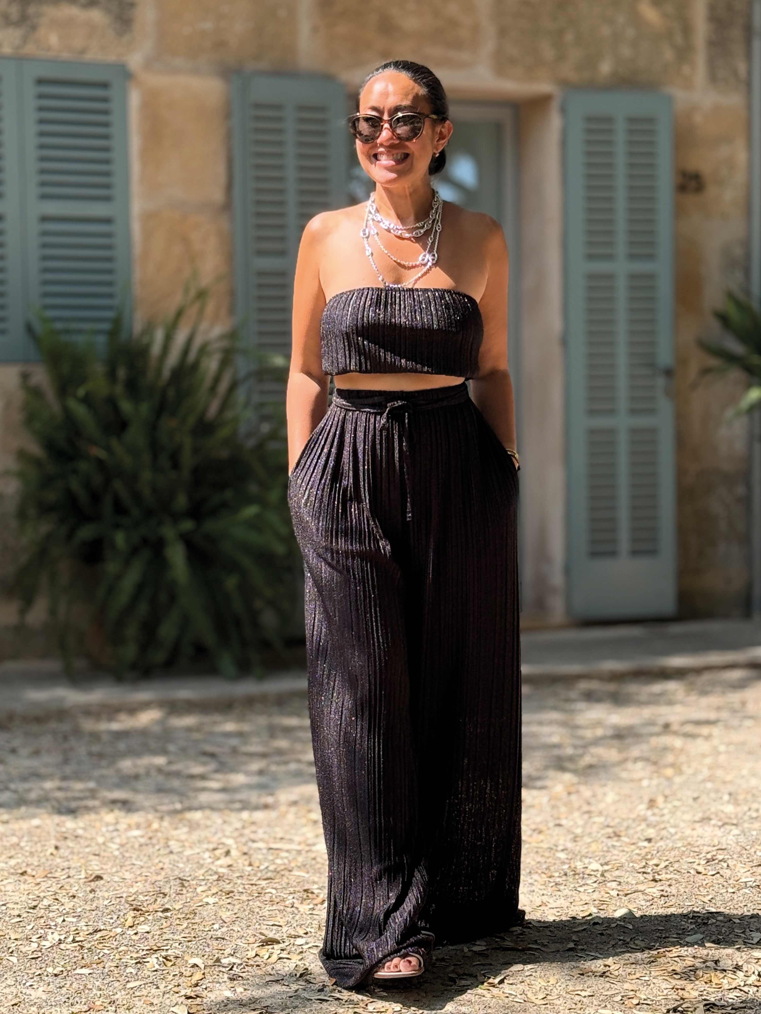 Bandeau Top - GLAMOURÉ - Noir