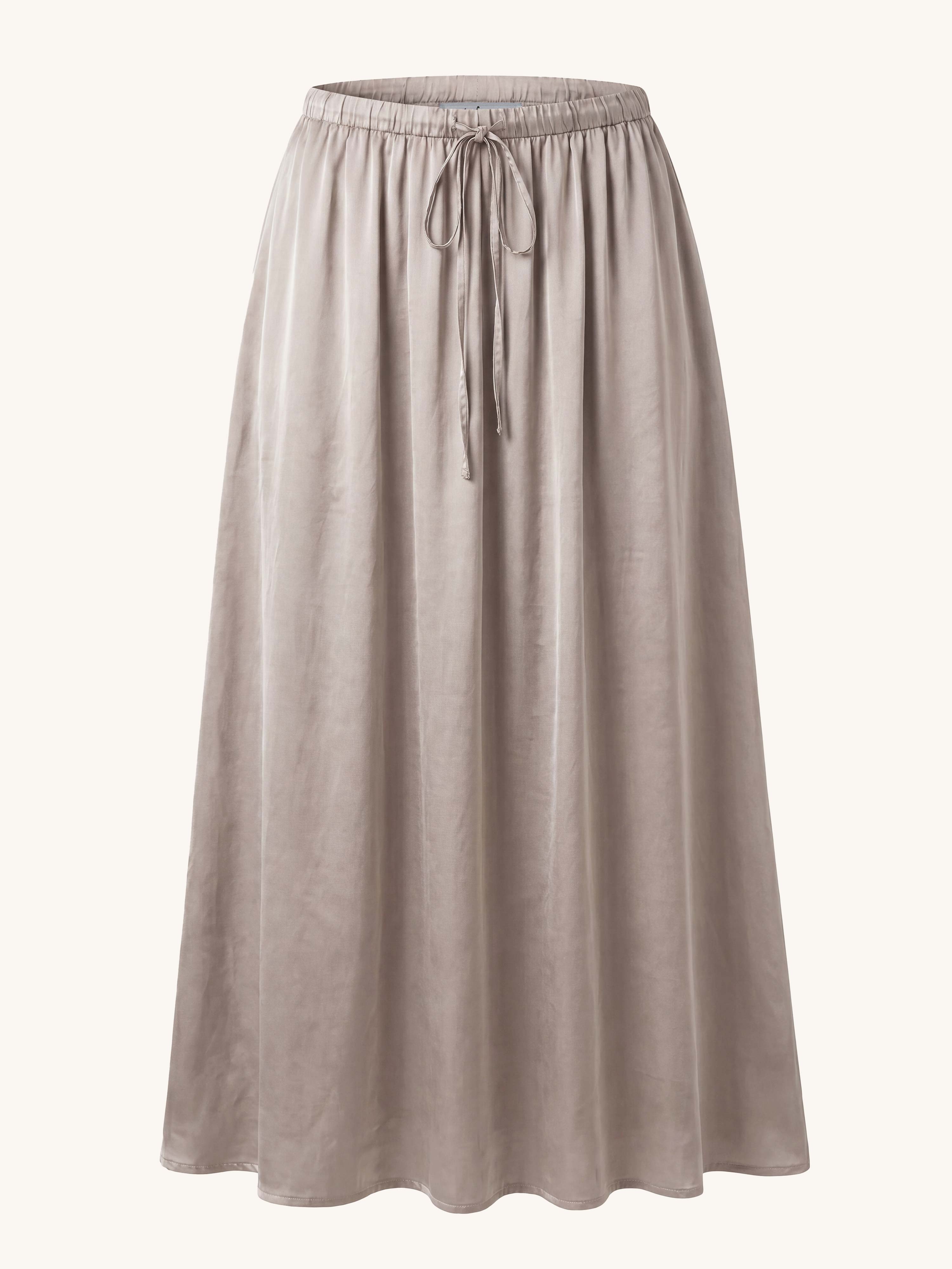 Viskose Rock - ELEGANCE - Taupe