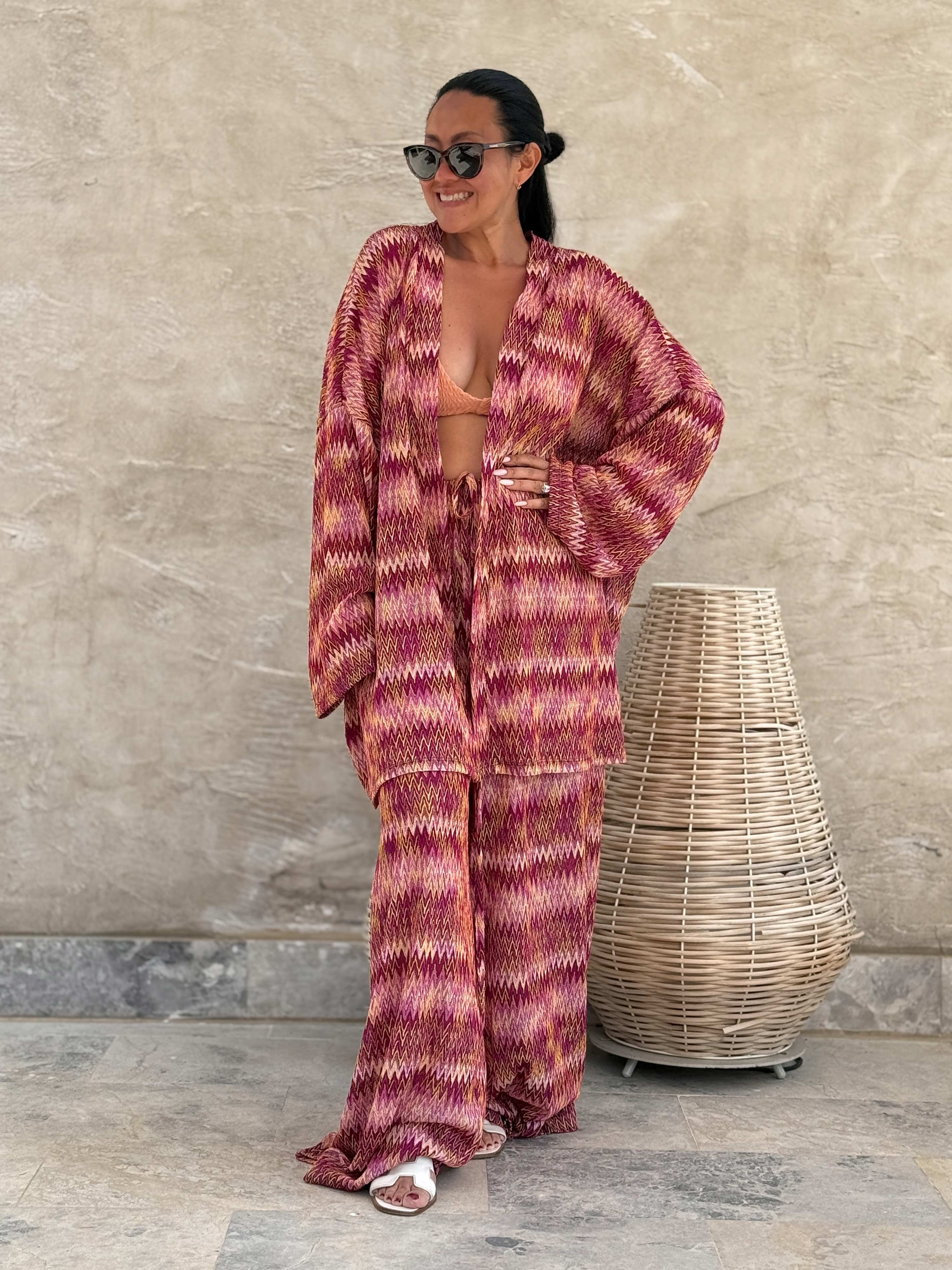 Palazzo Oversize Hose - IBIZA BREEZE - Velvet Sunset Palazzo Oversize Hose - IBIZA BREEZE - Velvet Sunset