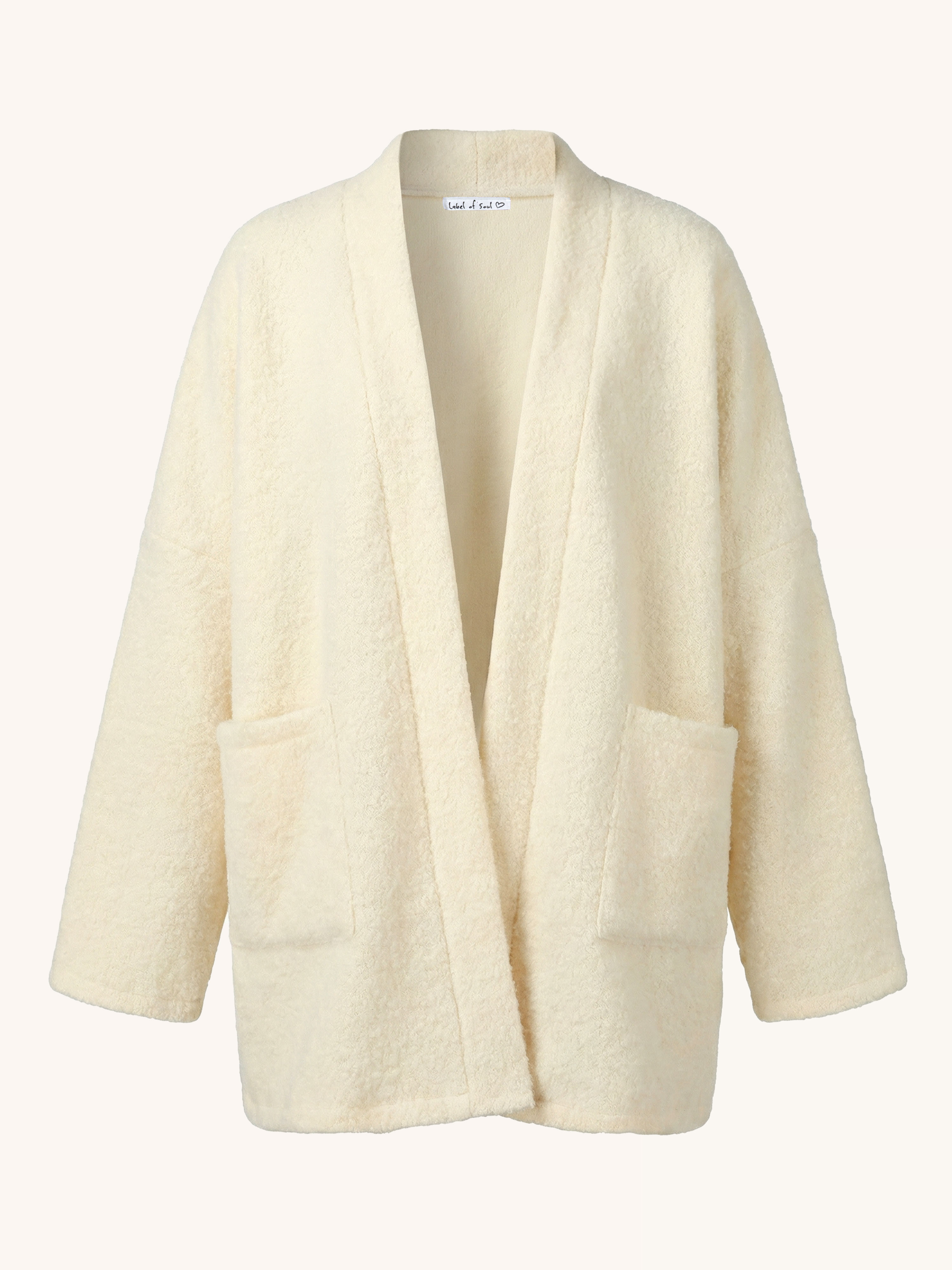 Oversize Blazer Jacke - HENRY - Creme