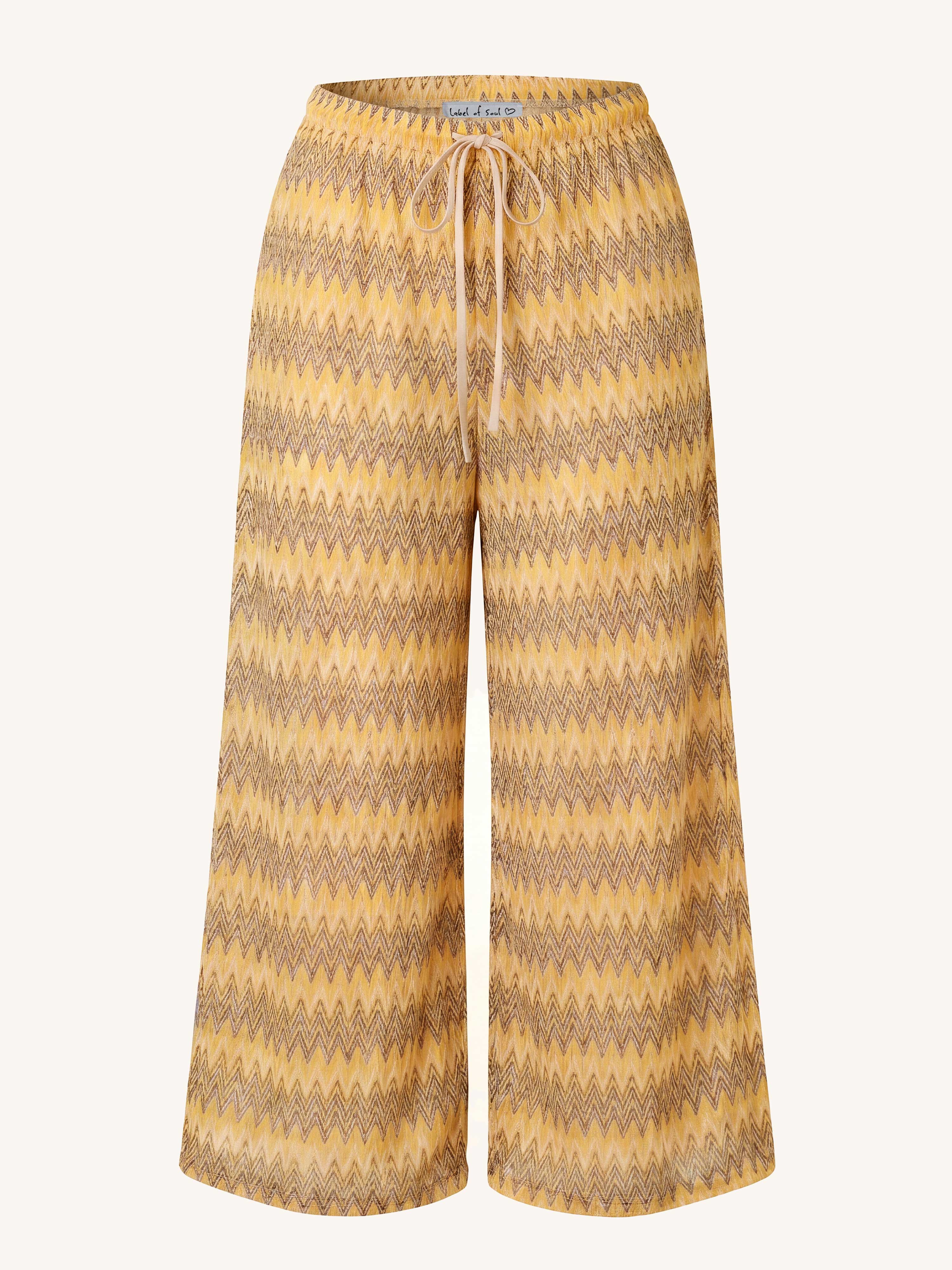 Palazzo Oversize Hose - IBIZA BREEZE - Honey