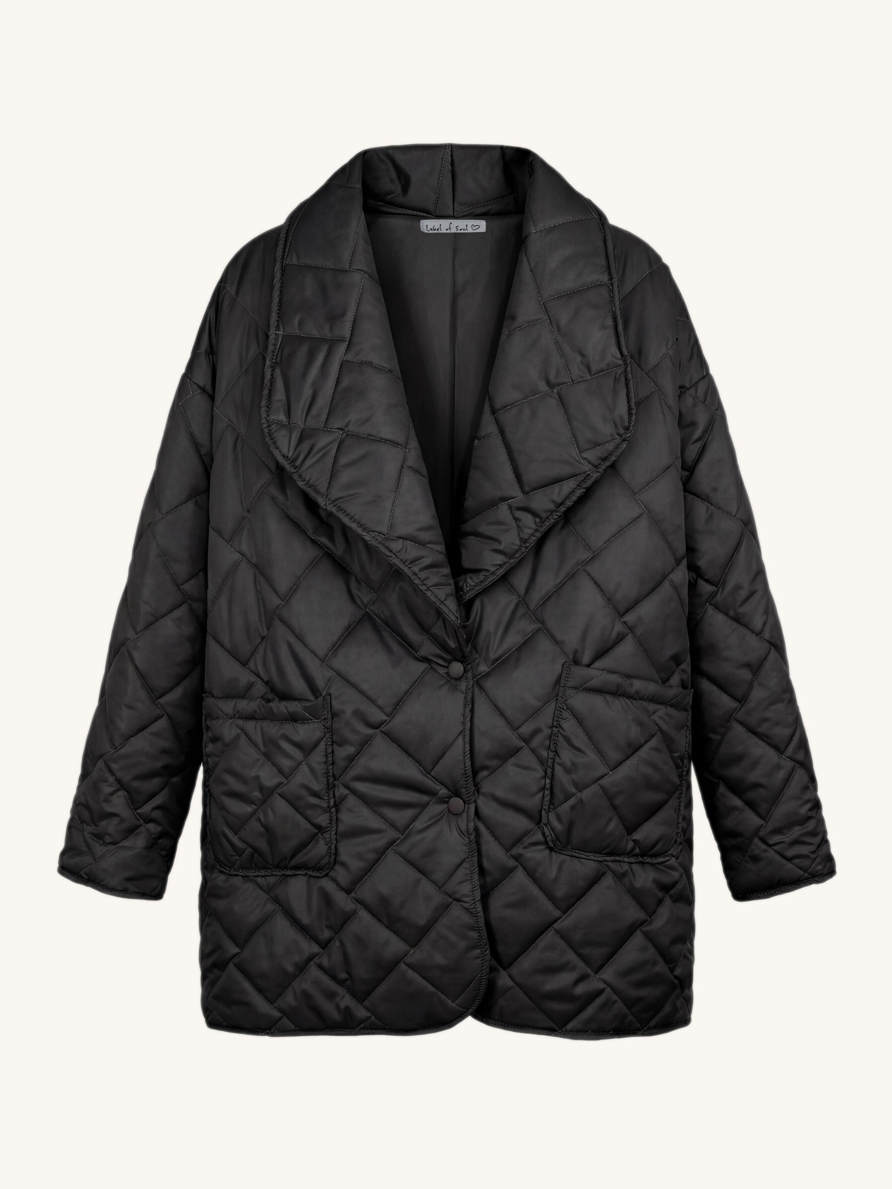 ONESIZE Blazer Steppjacke - Schwarz