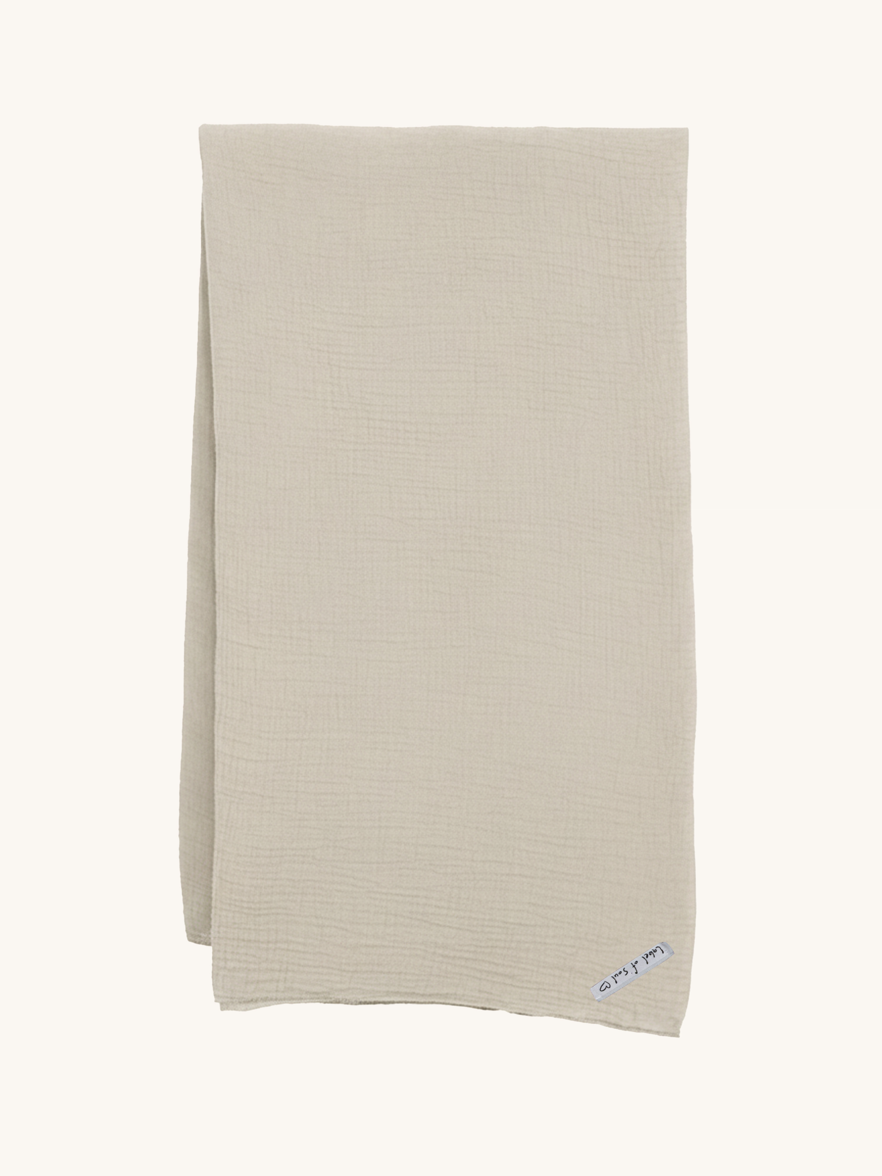 Musselin Maxi Schal - Beige Musselin Maxi Schal - Beige