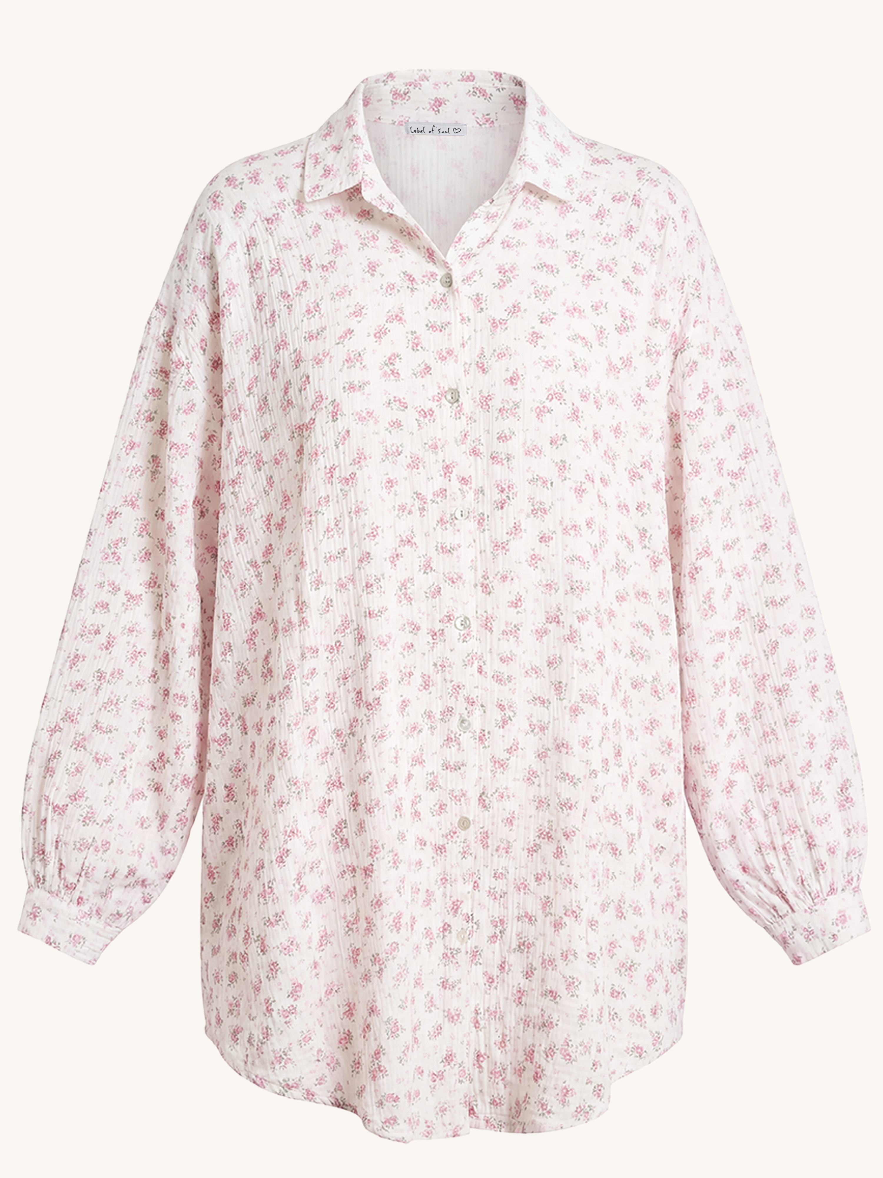 Musselin Long Oversize Bluse - Must Have - Bloomy