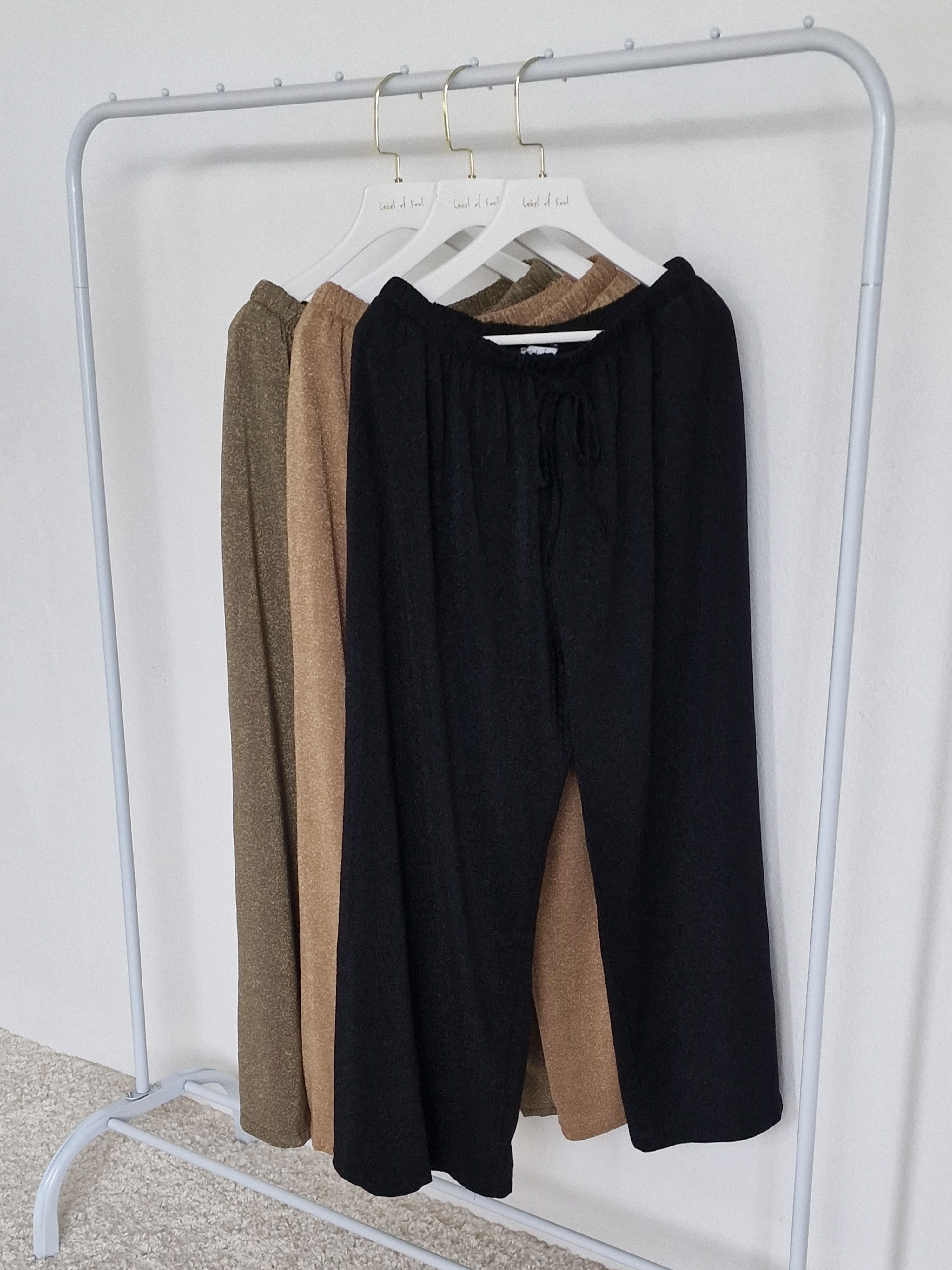 Palazzo Culotte Hose - SPARKLE - Schwarz Palazzo Culotte Hose - SPARKLE - Schwarz