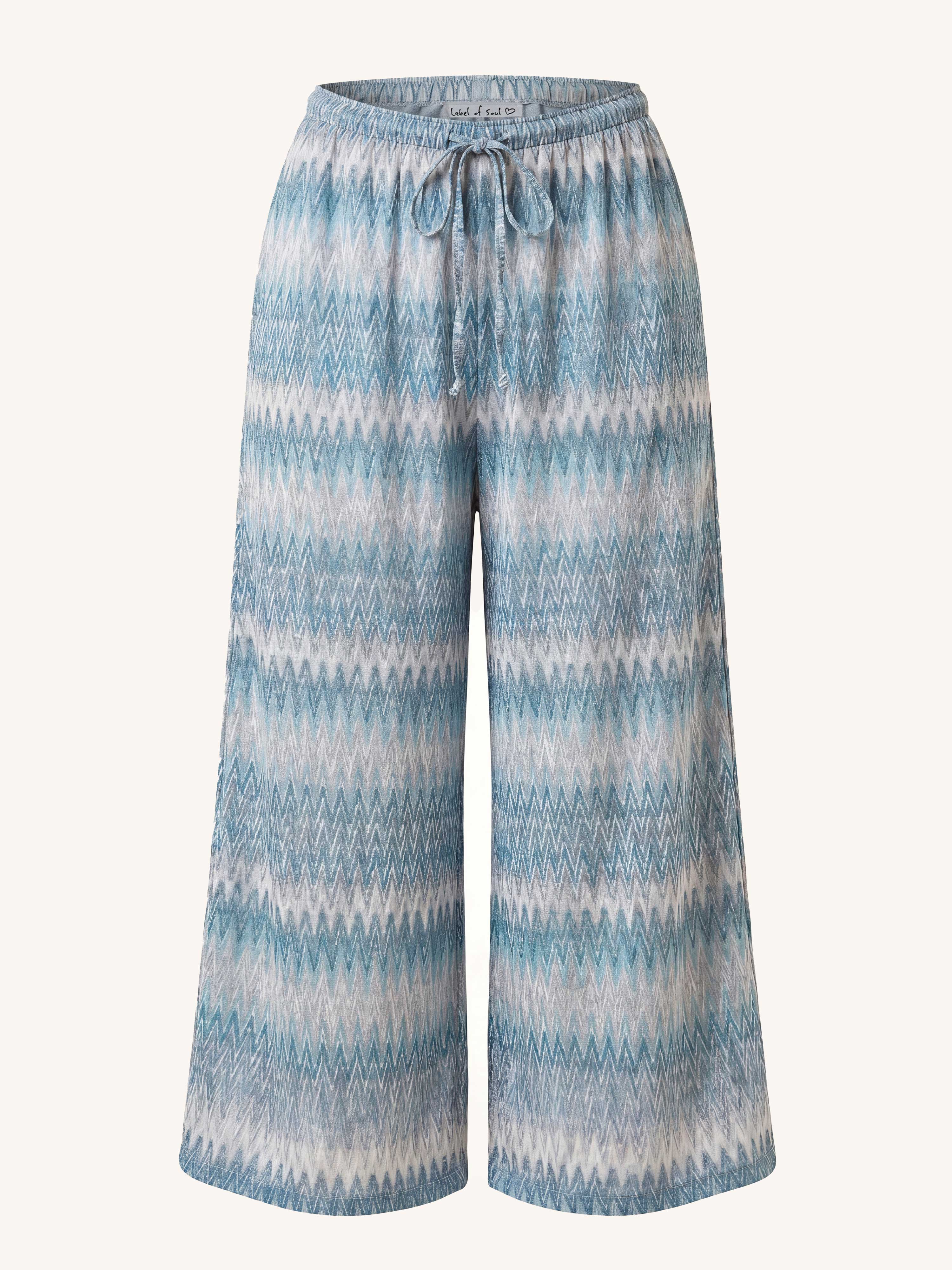 Palazzo Oversize Hose - IBIZA BREEZE - Ocean Pearl