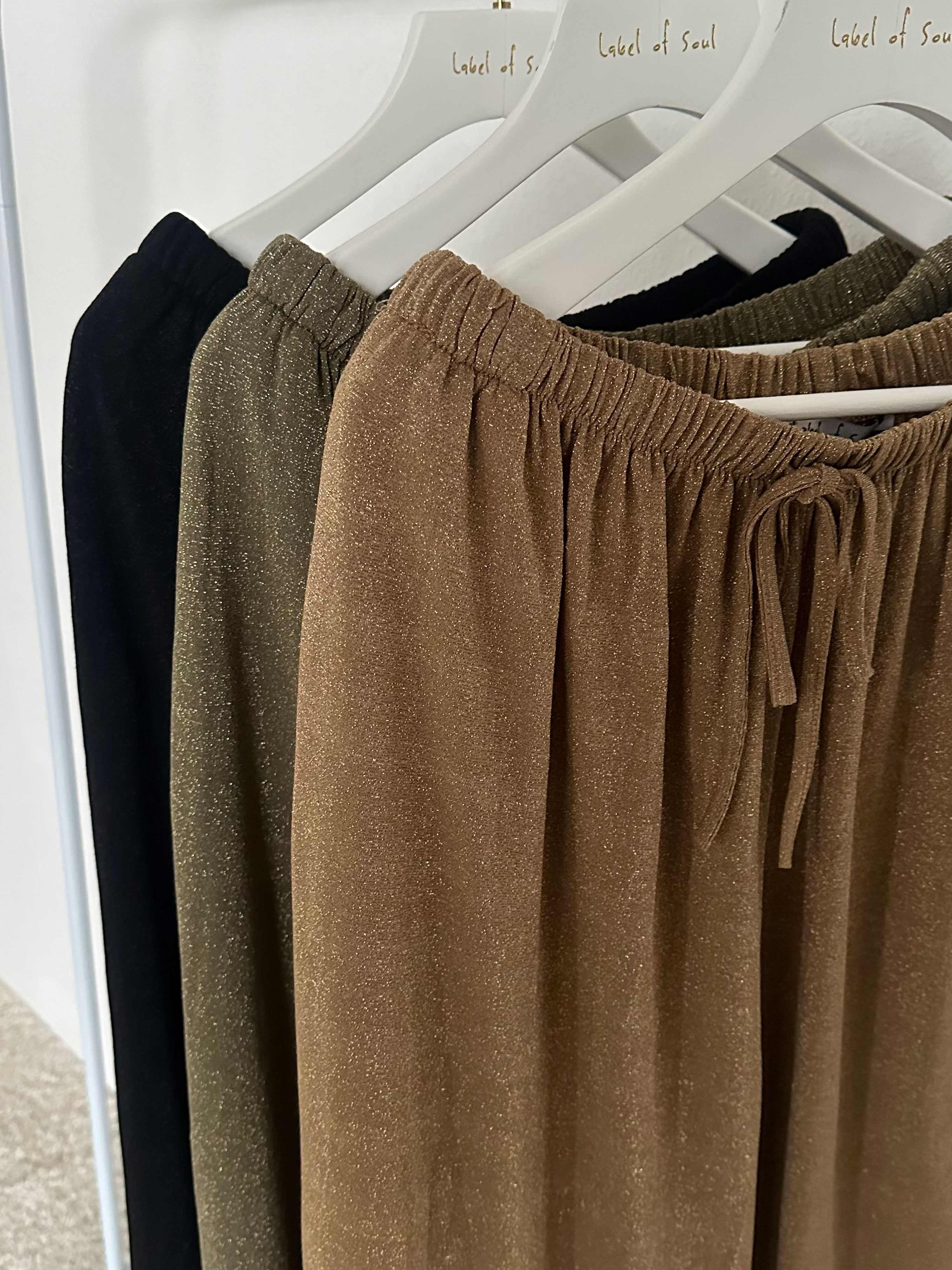 Palazzo Culotte Hose - SPARKLE - Camel Palazzo Culotte Hose - SPARKLE - Camel