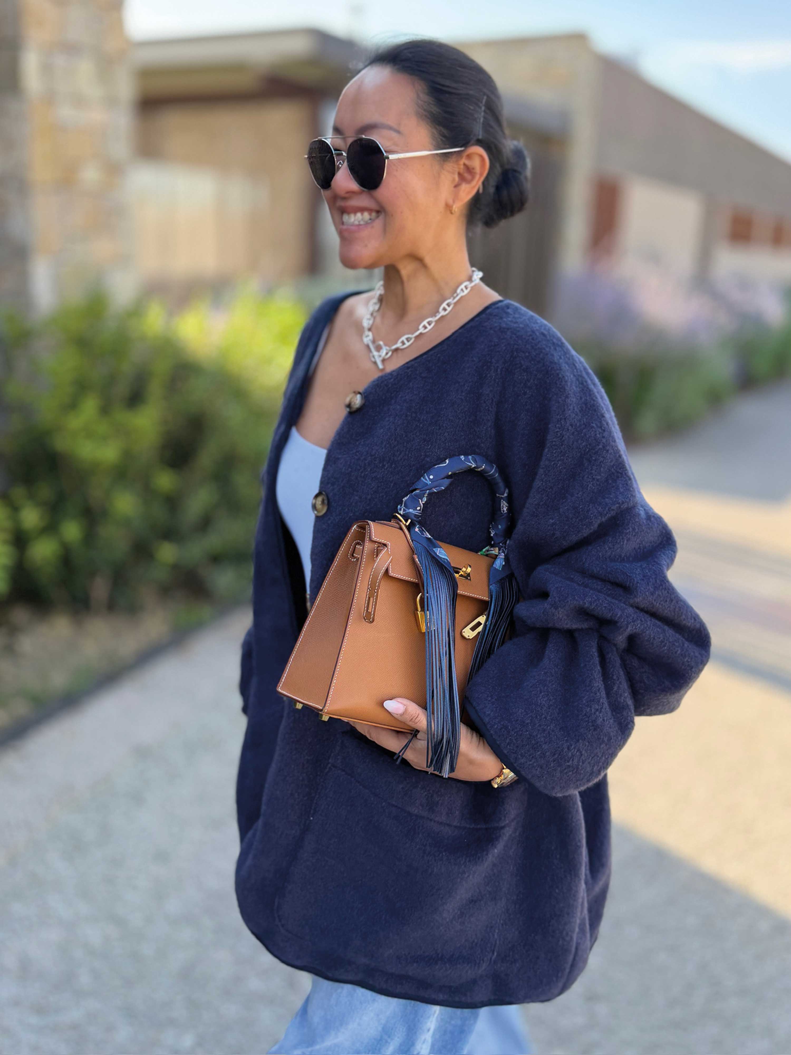 Oversize Jacke - SIGNATURE - Navy