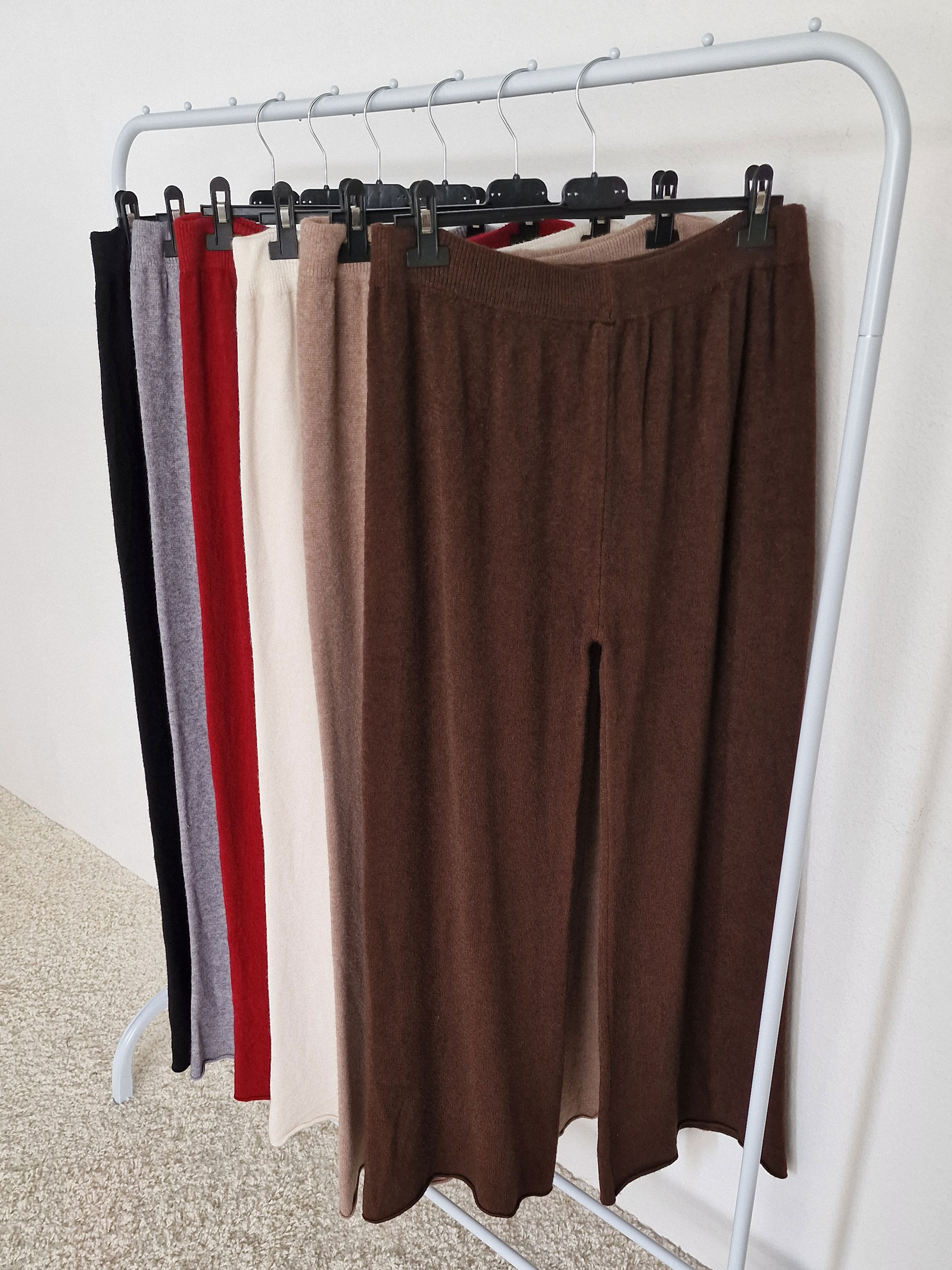Viskose Strickhose - Schoko Viskose Strickhose - Schoko
